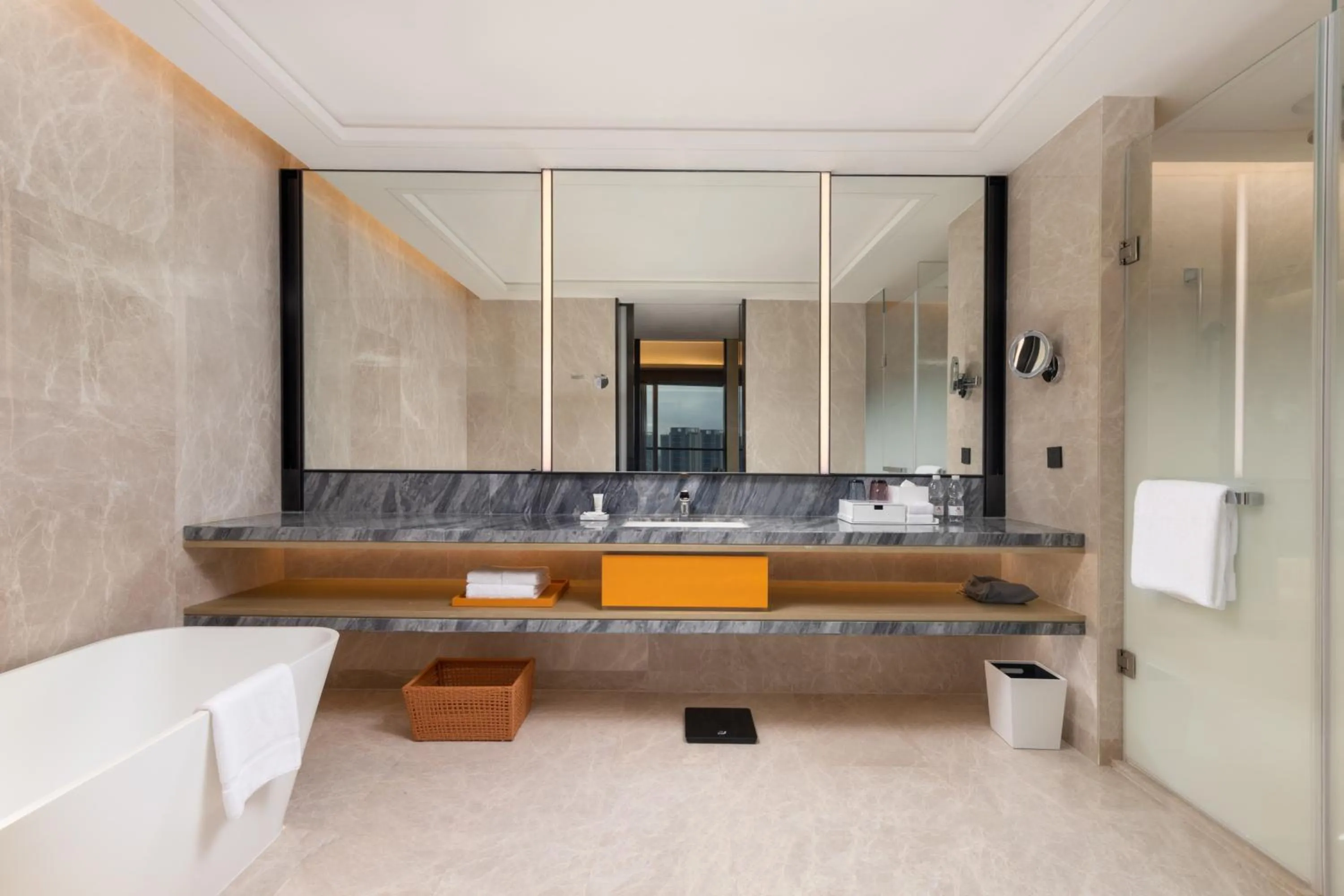 Toilet in Zhuhai Marriott Hotel Jinwan