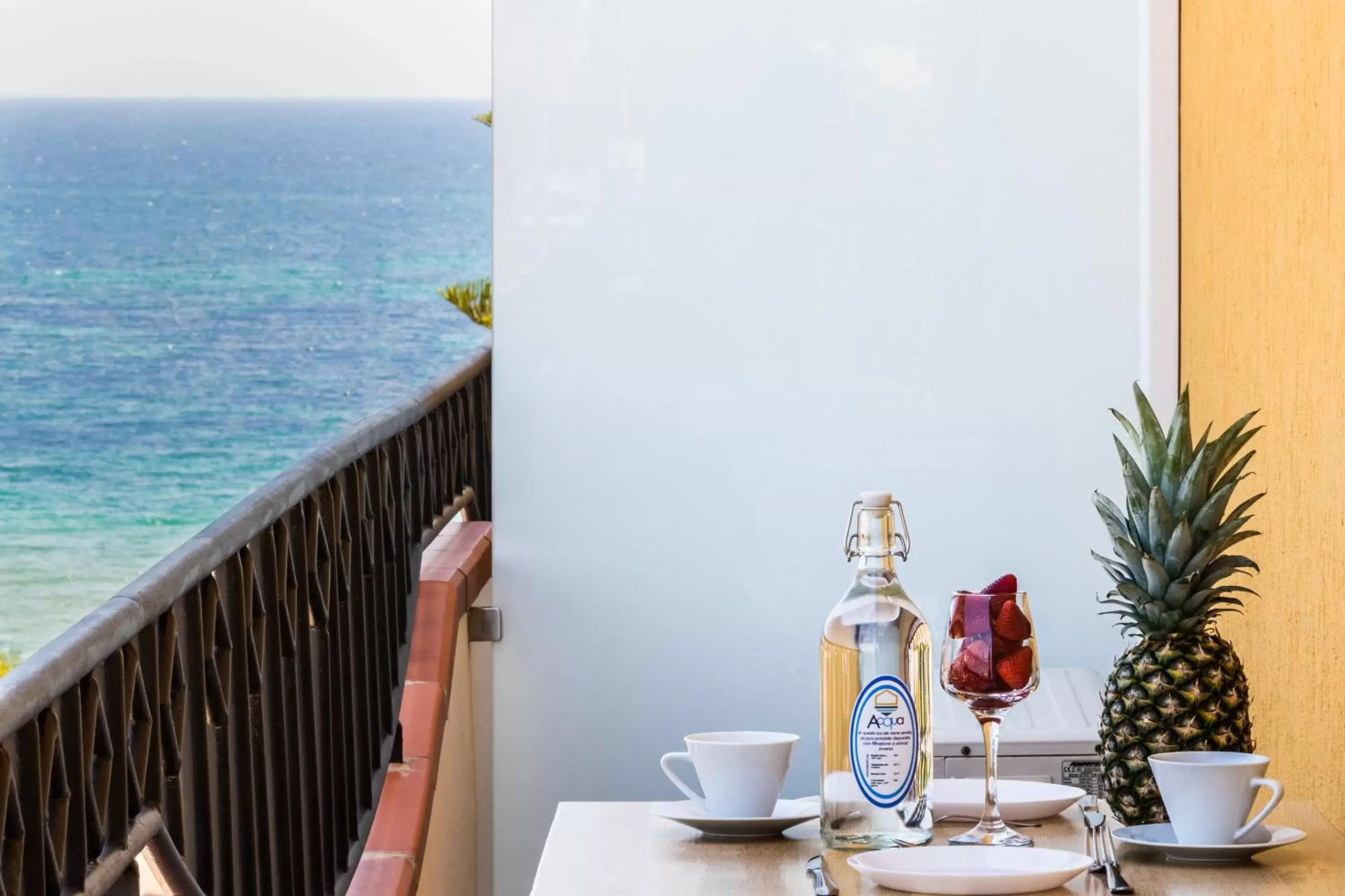 Balcony/Terrace, Sea View in Pantanello Rooms Avola