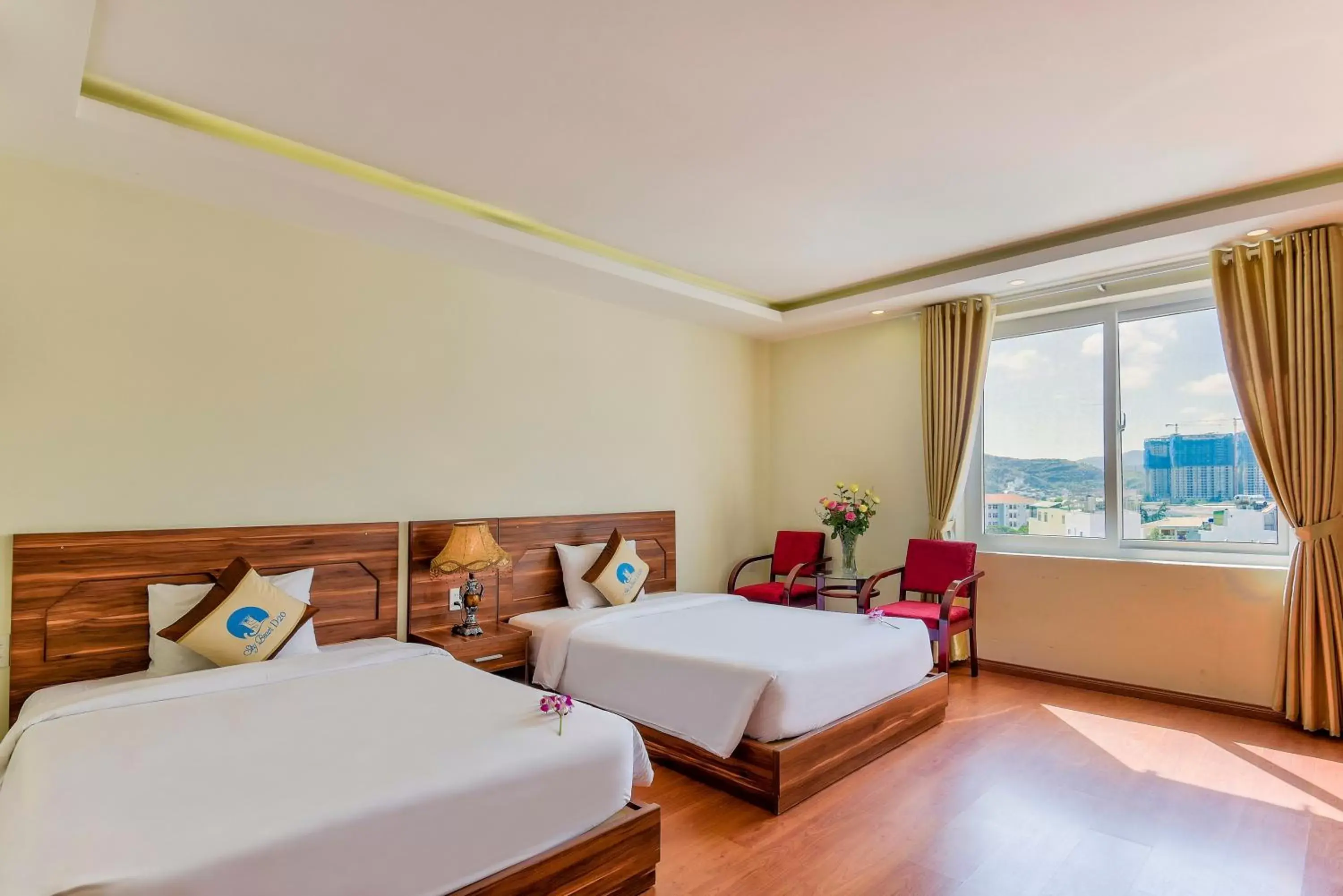 Superior Twin Room with City View in Sky Beach D20 Nha Trang Superior Twin Room with City View in Sky Beach D20 Nha Trang