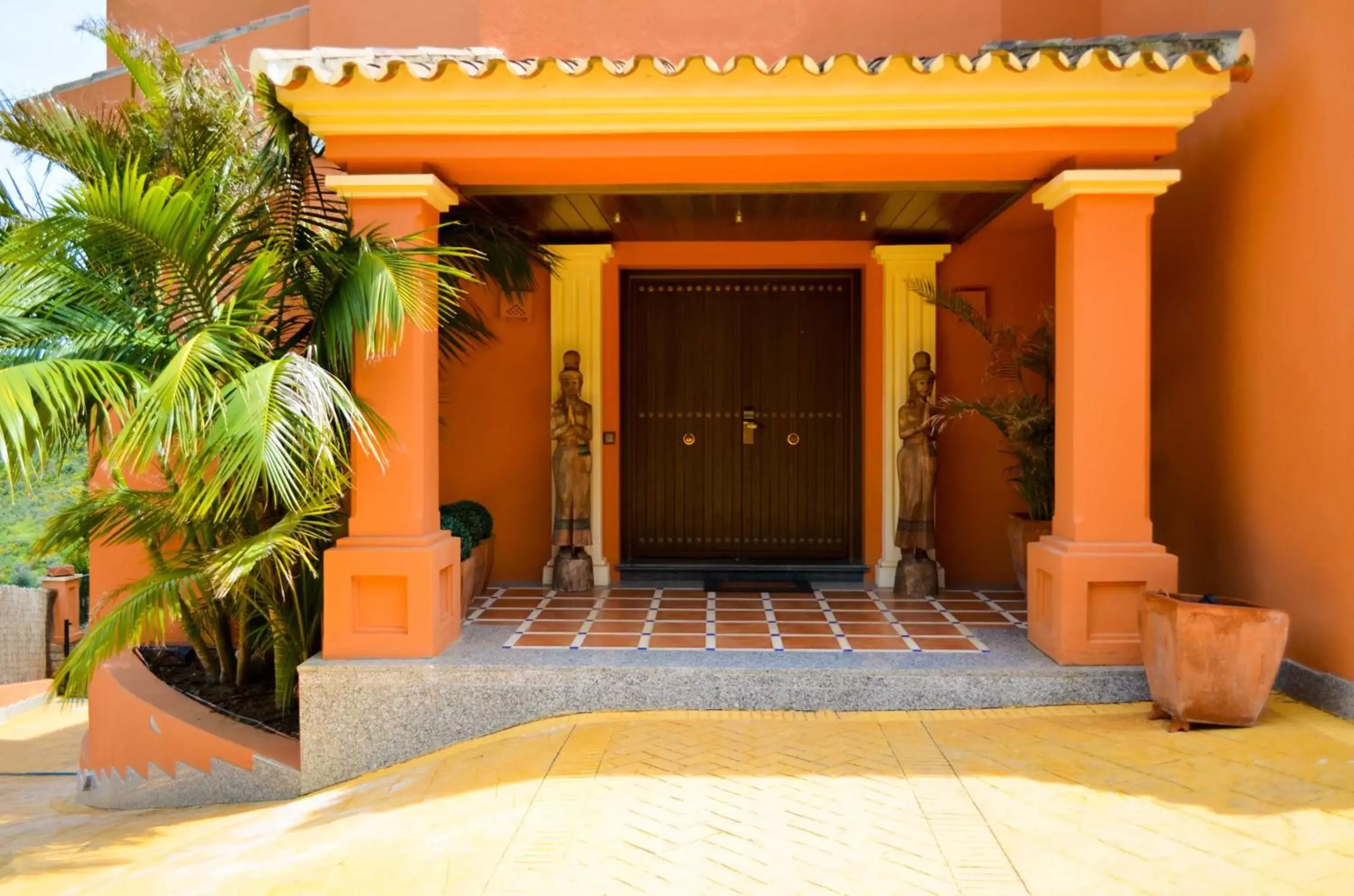 Facade/entrance in The Marbella Heights Boutique Hotel