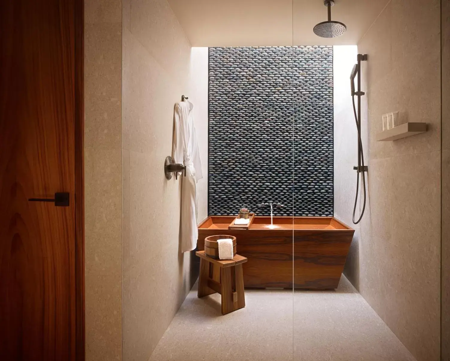 Shower, Bathroom in Nobu Hotel Los Cabos