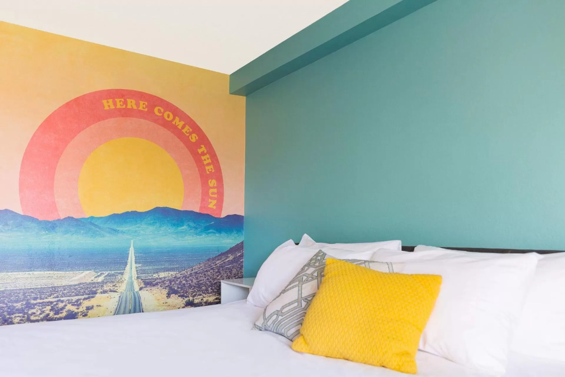 Bed in Rambler Motel