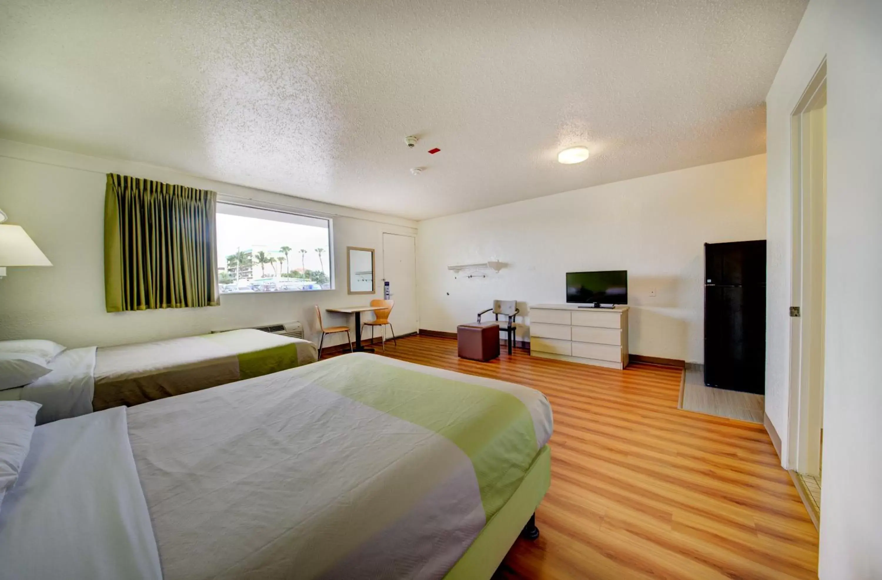 Bed in Motel 6-Cocoa Beach, FL