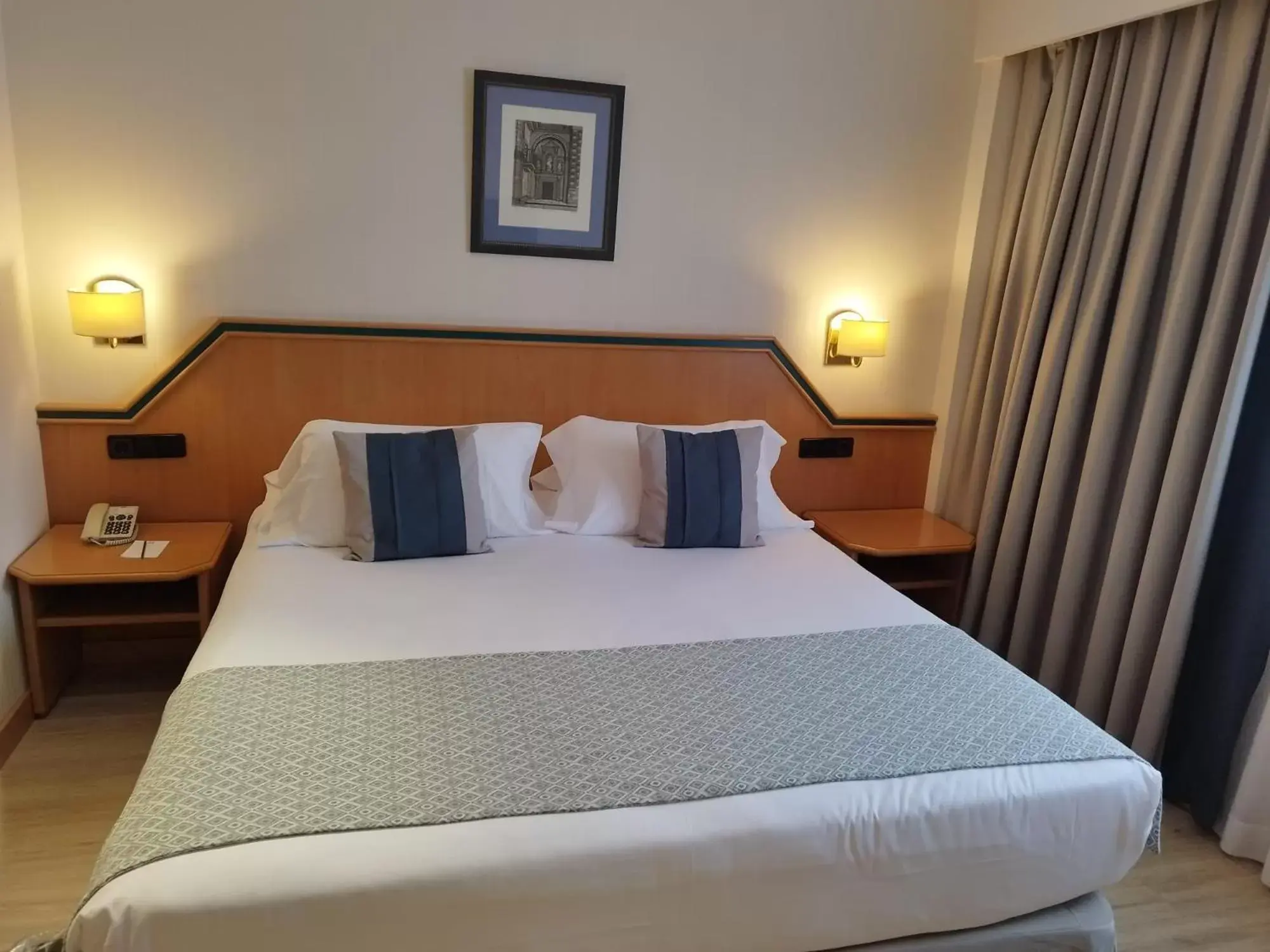 Bed in Hotel Praga