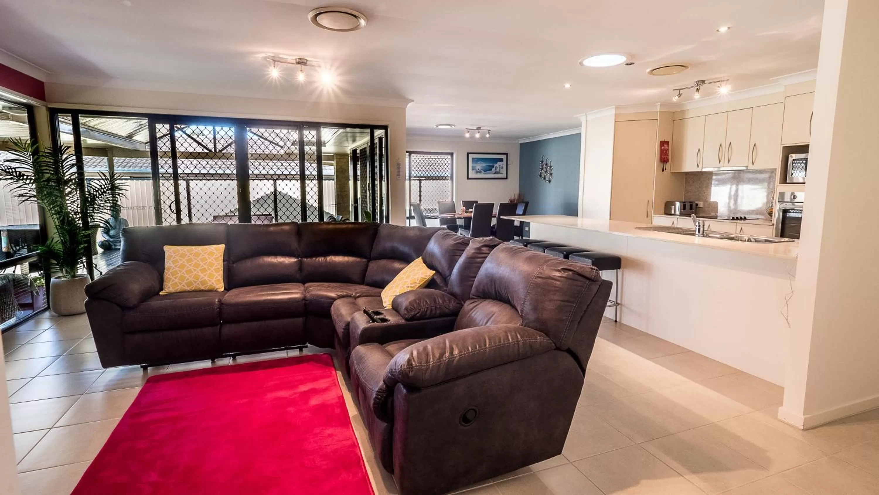 Seating Area in Jen's Getaway