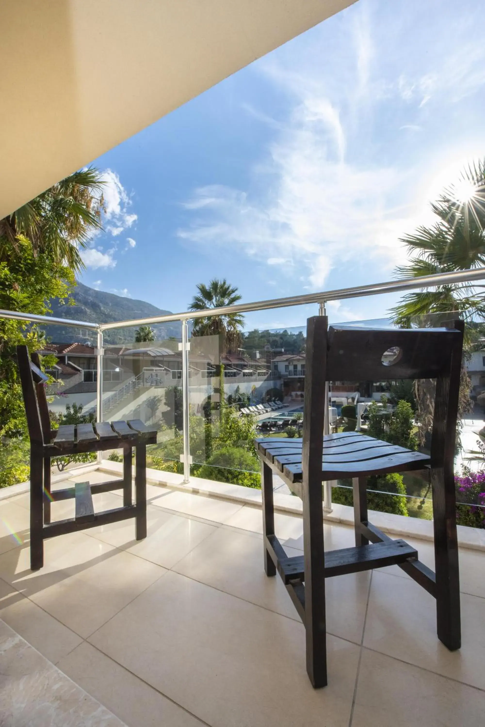 Balcony/Terrace in Han Deluxe Hotel