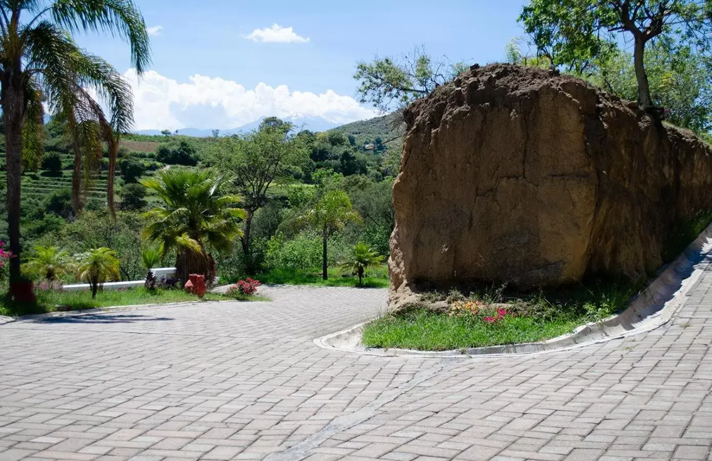 Natural landscape in Hotel Rio Atlixco