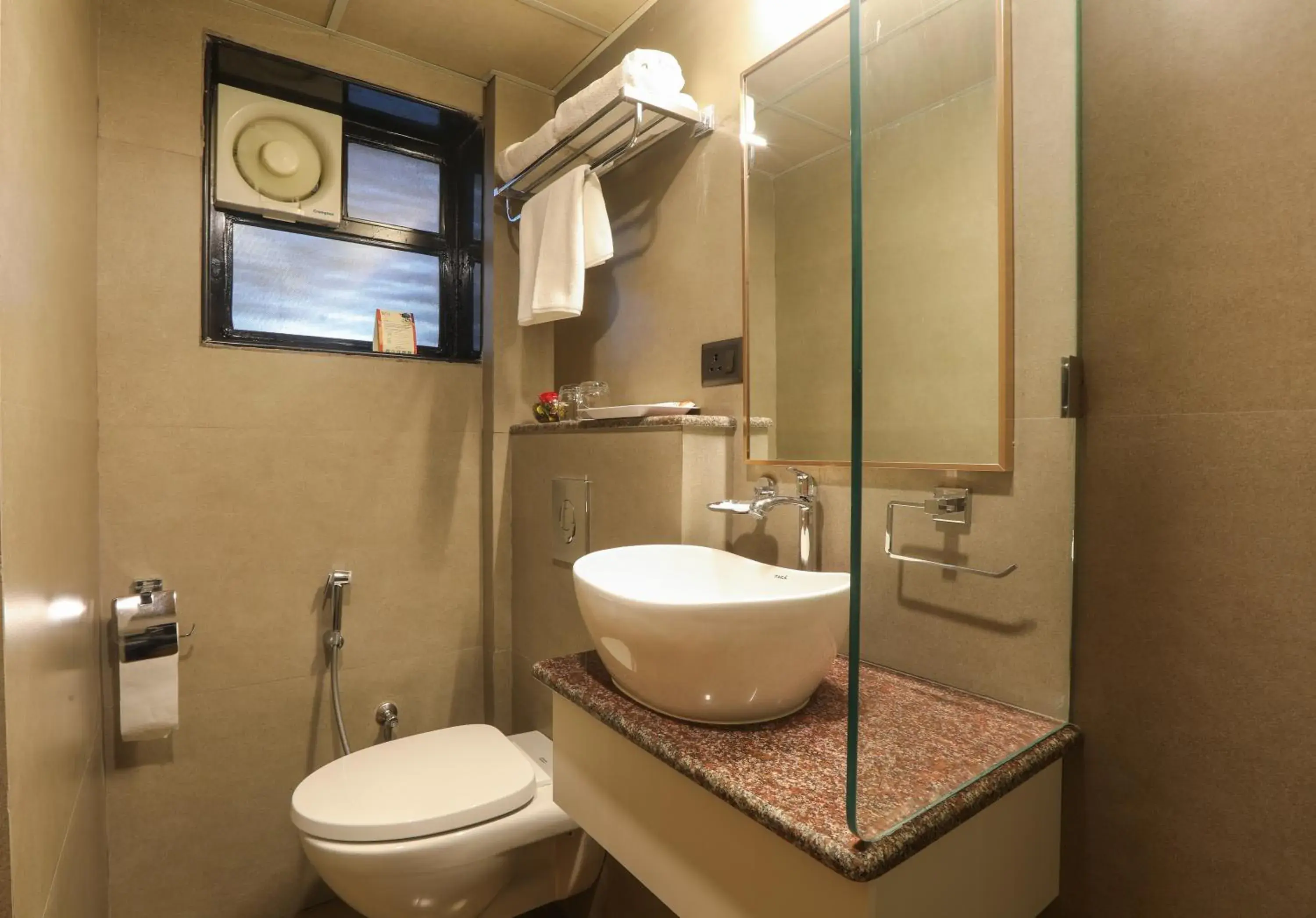 Toilet, Bathroom in Kamfotel Hotel Nashik