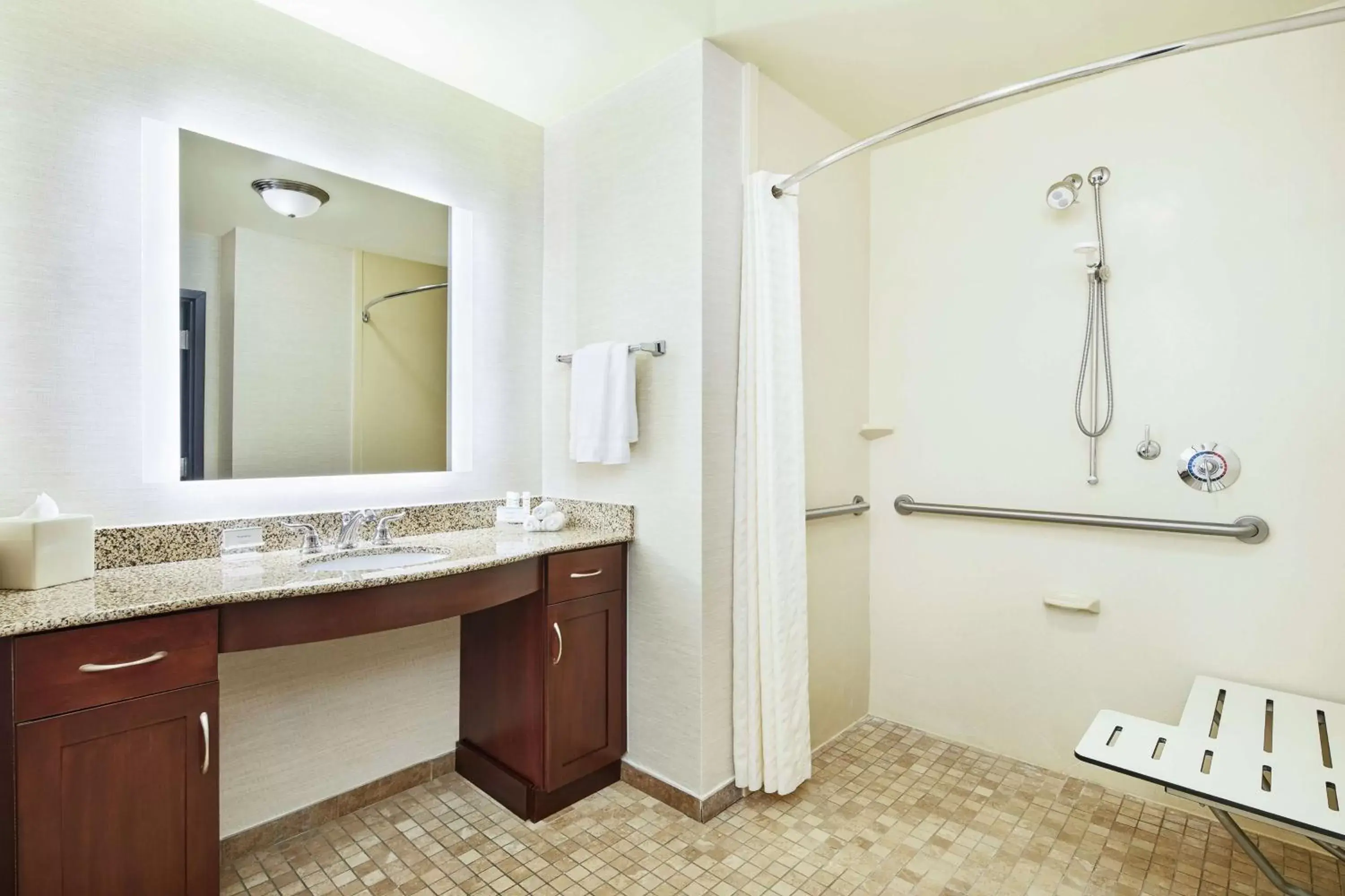 Bathroom in Homewood Suites by Hilton Columbus