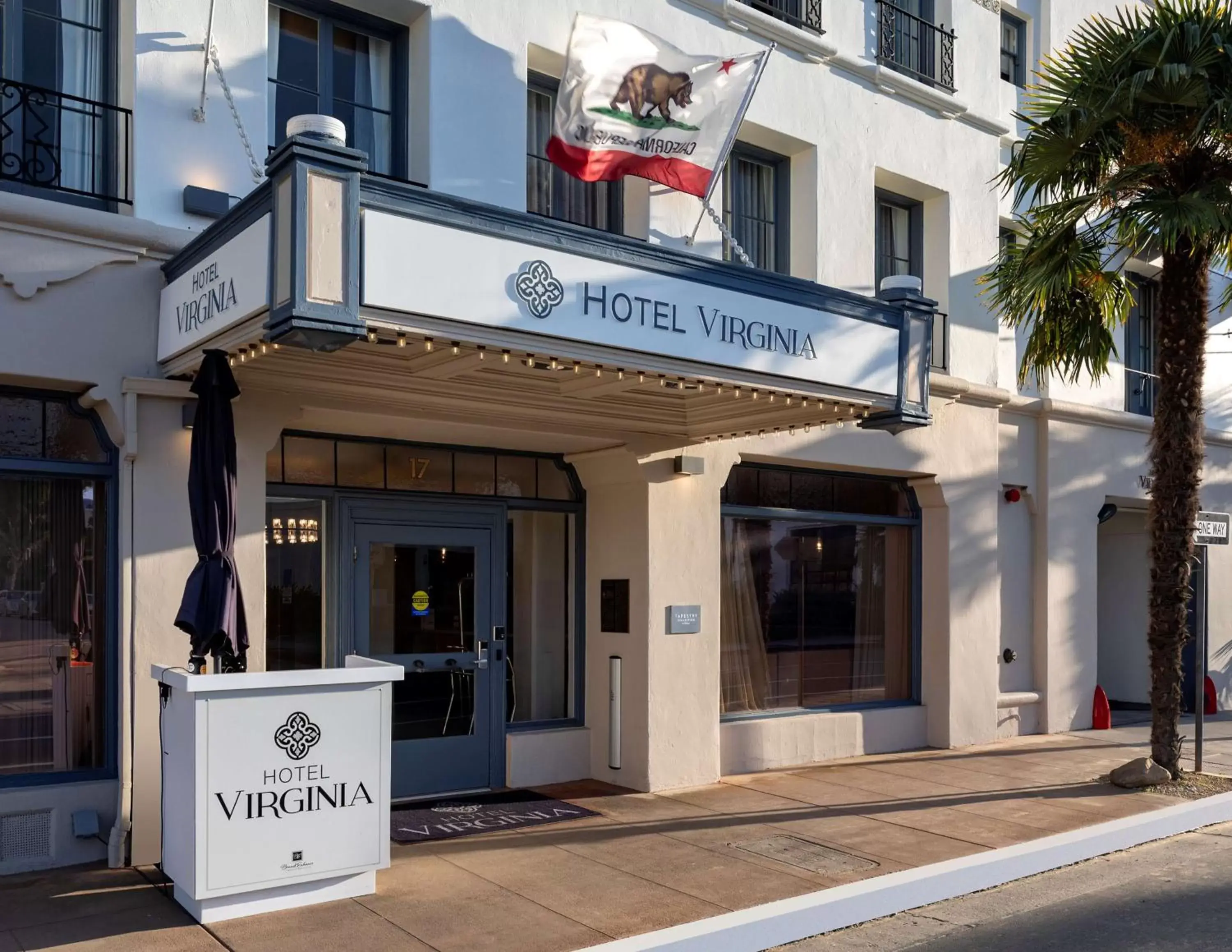 Property building, Property Logo/Sign in Hotel Virginia Santa Barbara, Tapestry Collection by Hilton