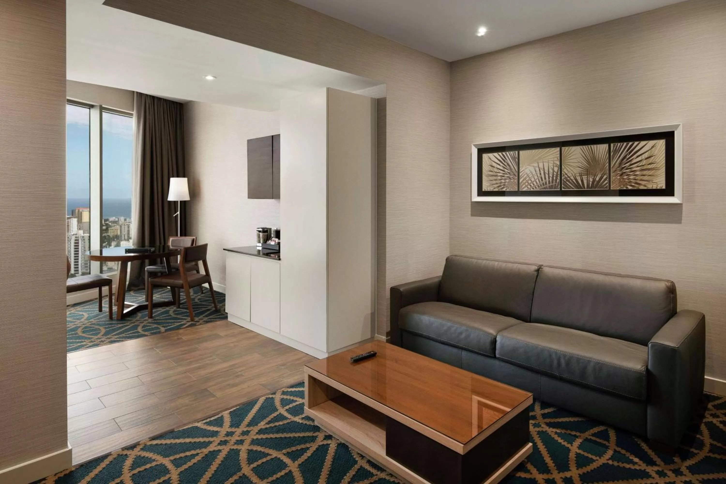 One-Bedroom Suite with Two Double Beds in Embassy Suites by Hilton Santo Domingo