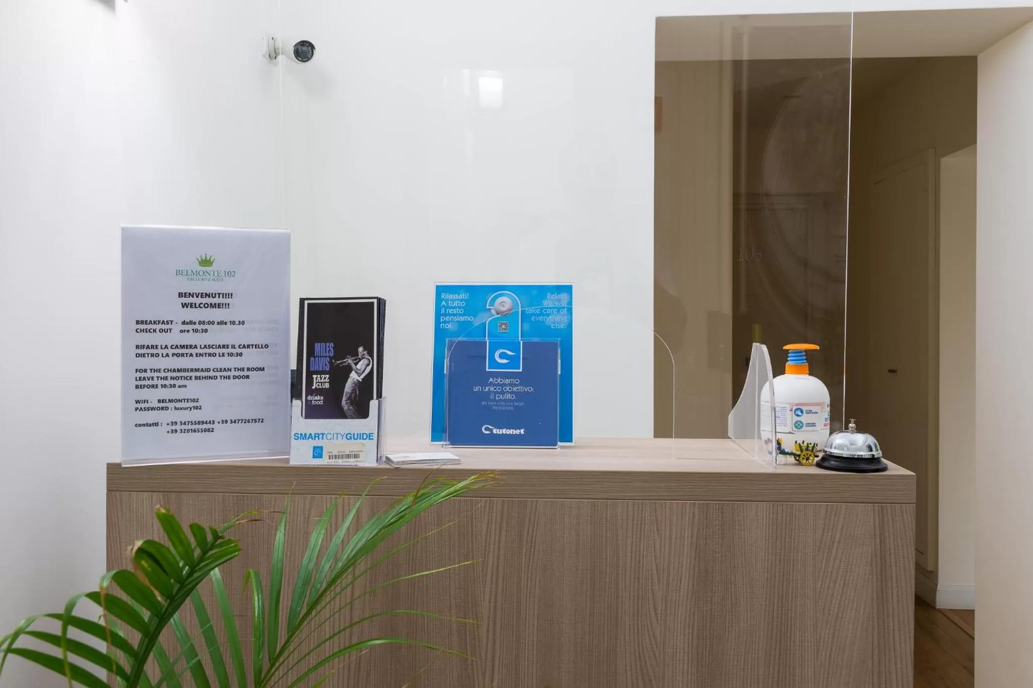 Lobby or reception in Belmonte102 Esclusive Suites