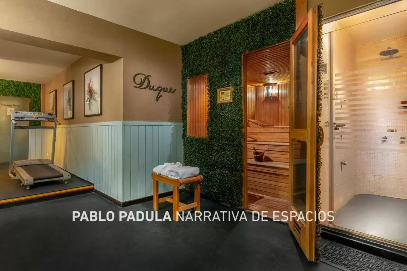 Sauna in Duque Hotel Boutique & Spa