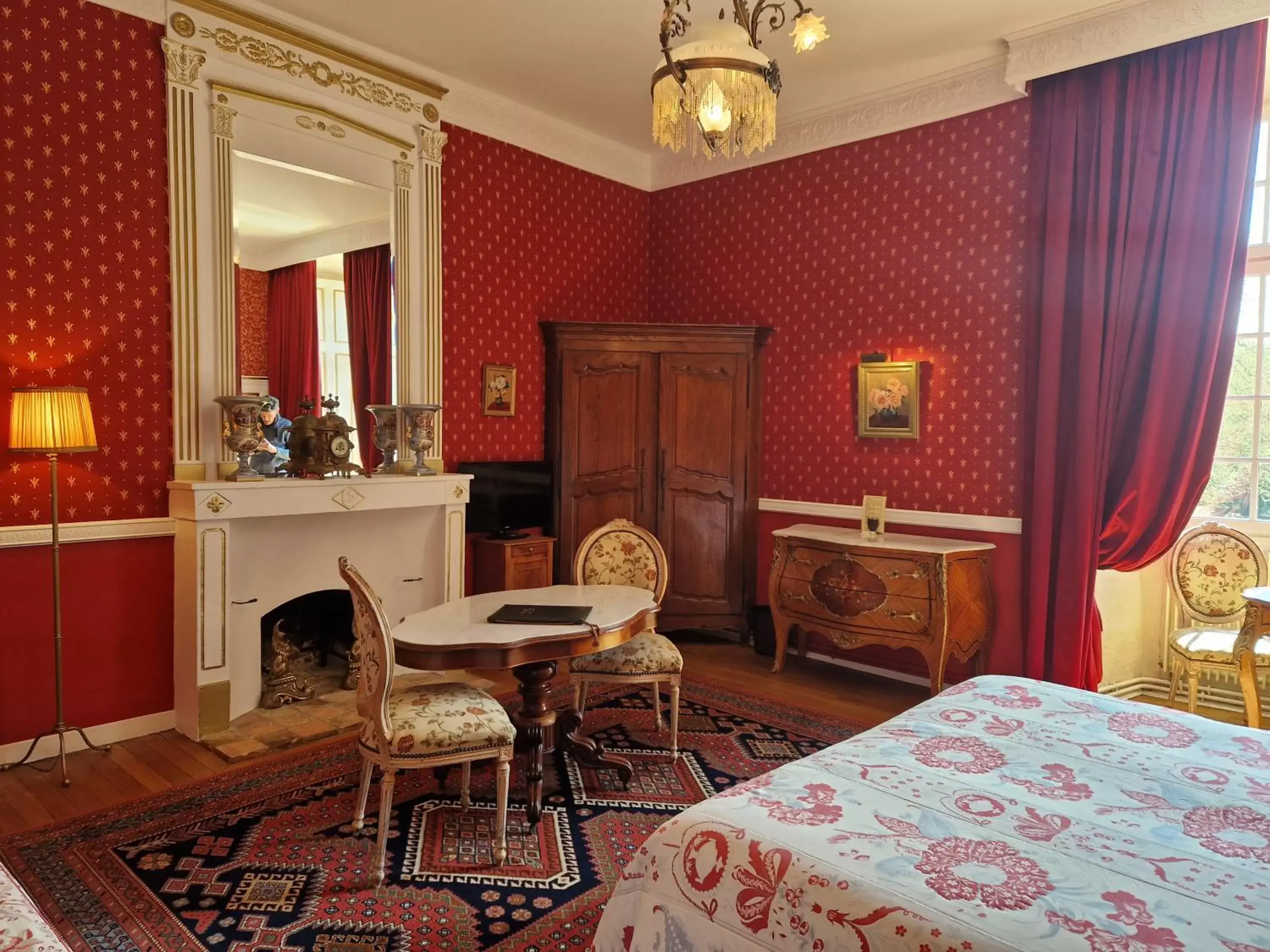 Seating Area in Château de la Verie