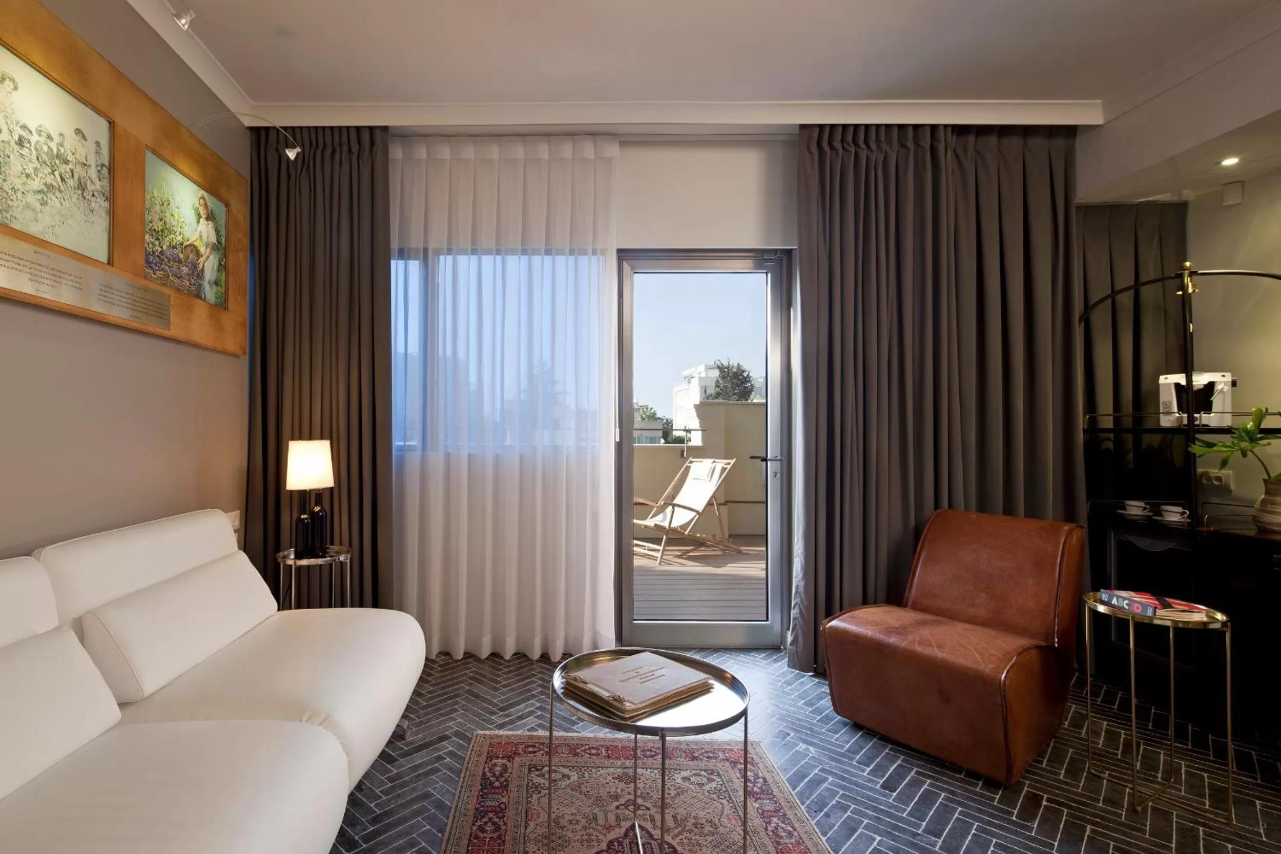 Balcony/Terrace in The Rothschild Hotel - Tel Aviv's Finest