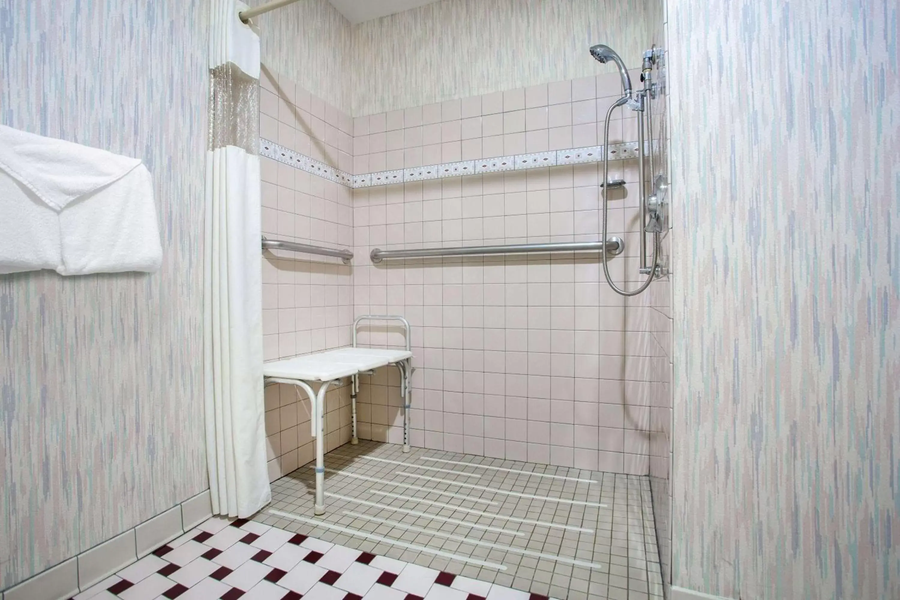 Shower, Bathroom in La Quinta Inn by Wyndham Roanoke Salem