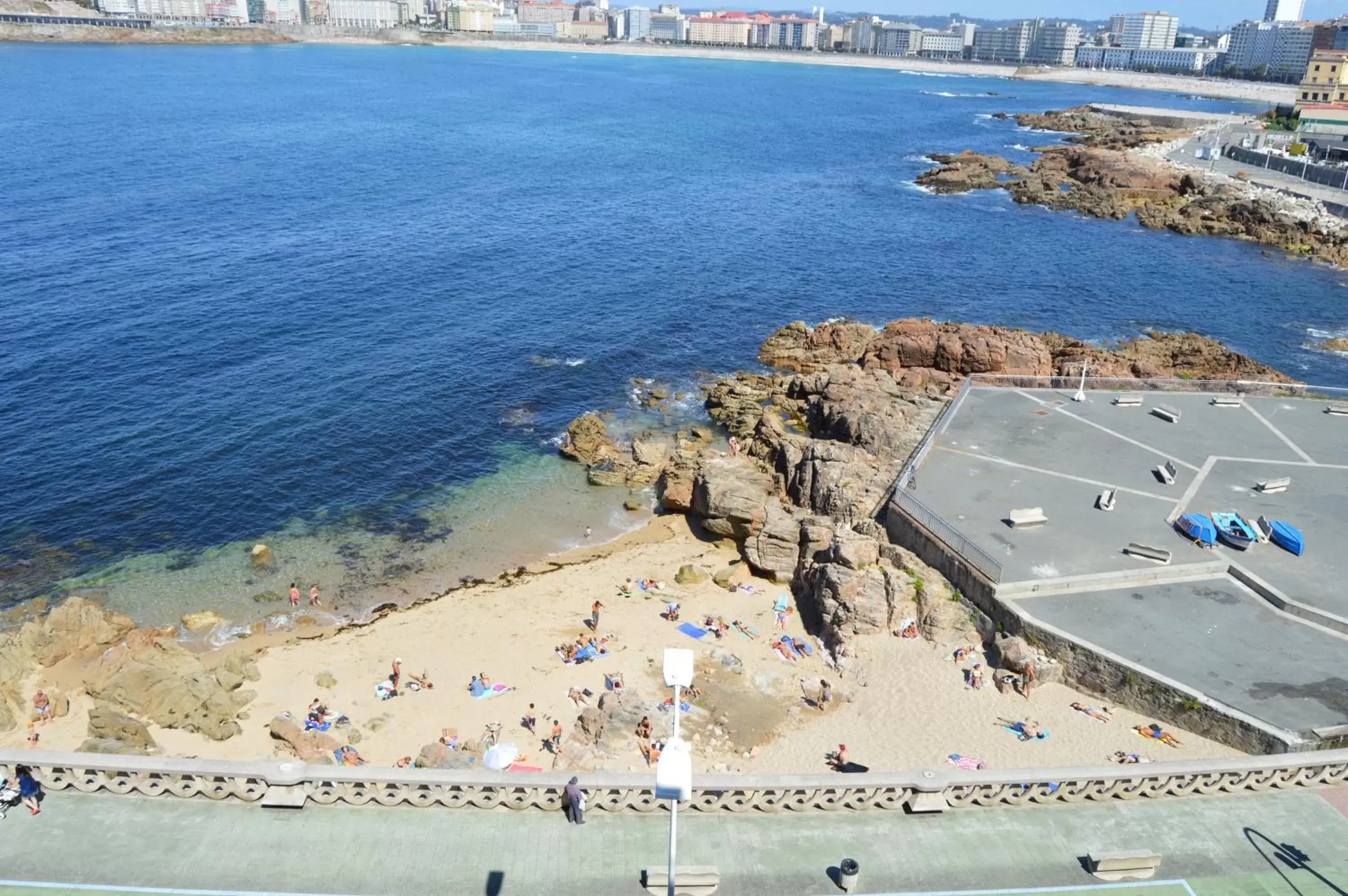 Sea view, Bird's-eye View in Hotel Cristal 2