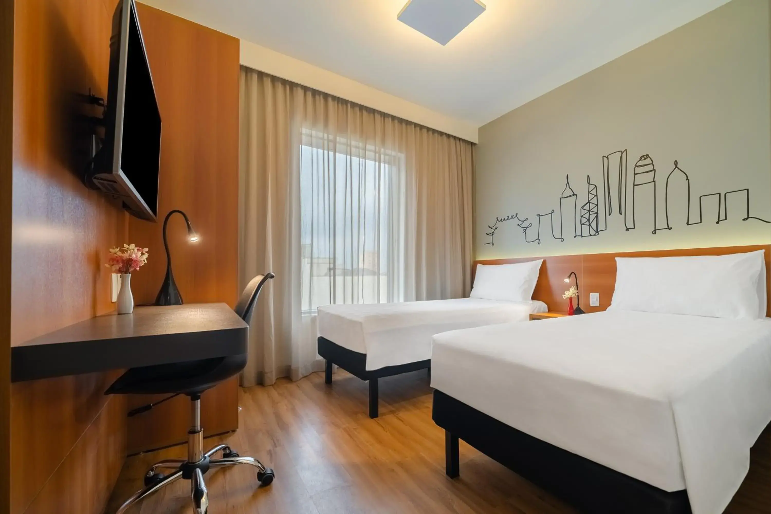 Photo of the whole room, Bed in Ibis Styles SP Centro Photo of the whole room, Bed in Ibis Styles SP Centro