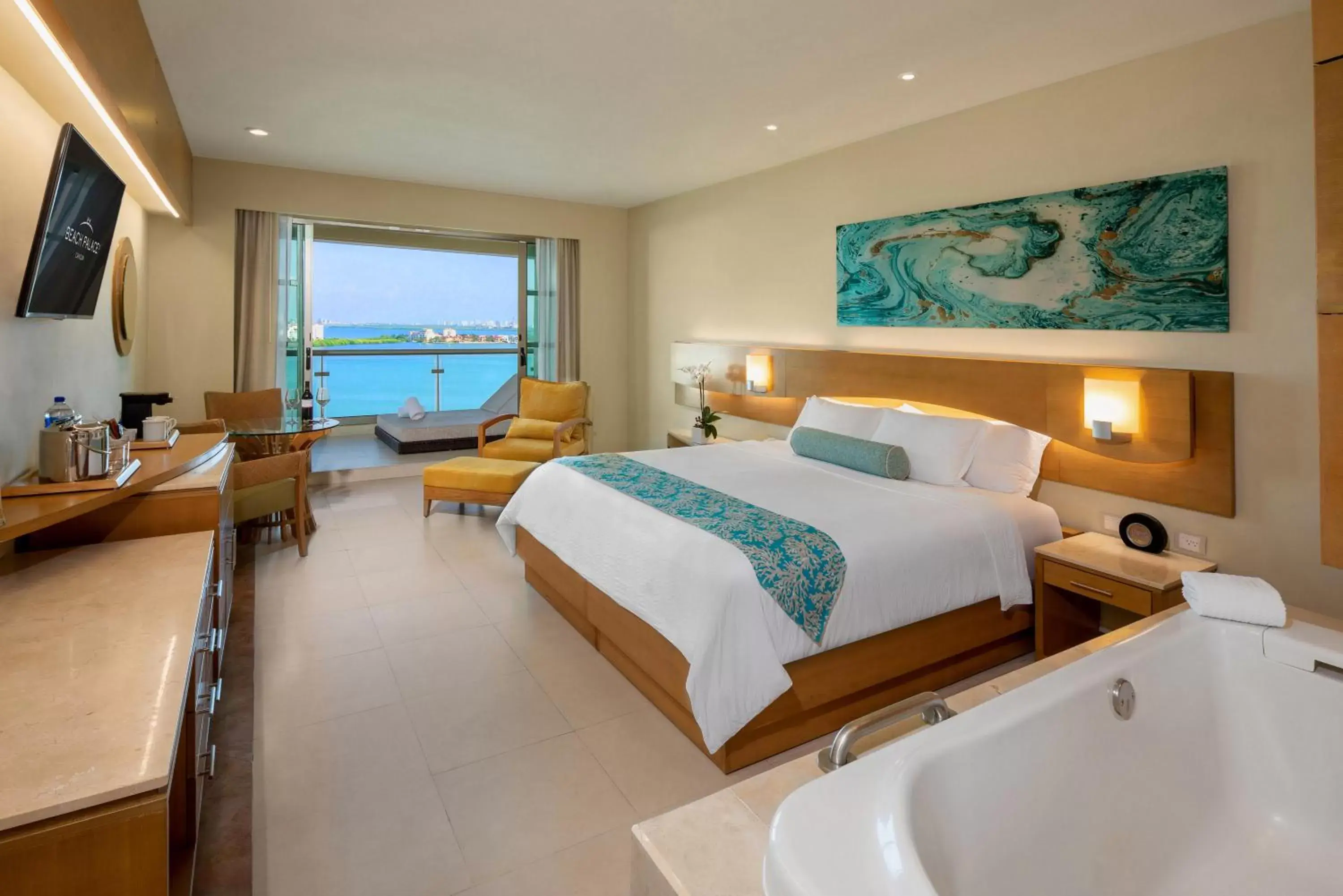 Superior Room with Lagoon View in Beach Palace - All Inclusive