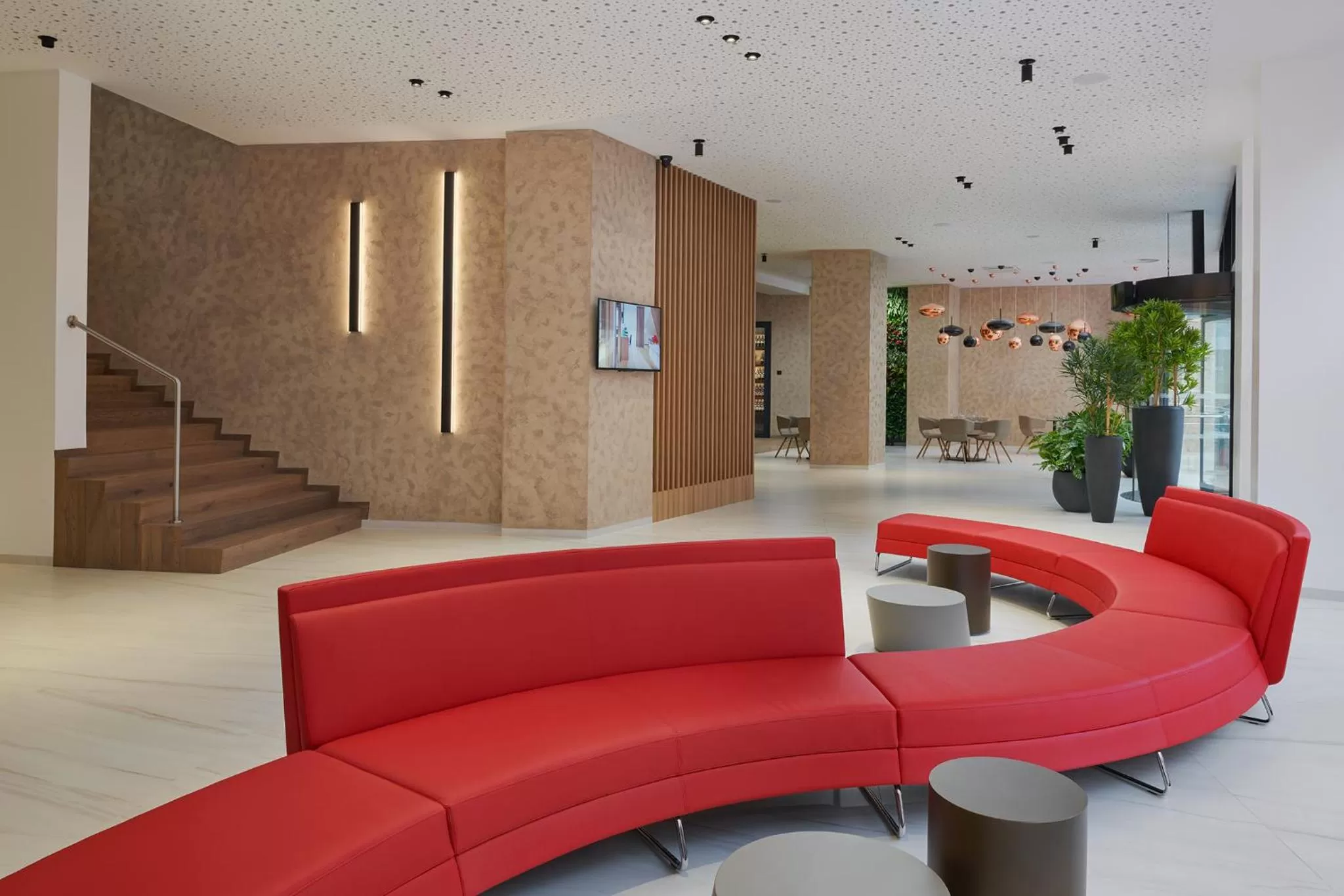 Lobby or reception in Hotel Passage