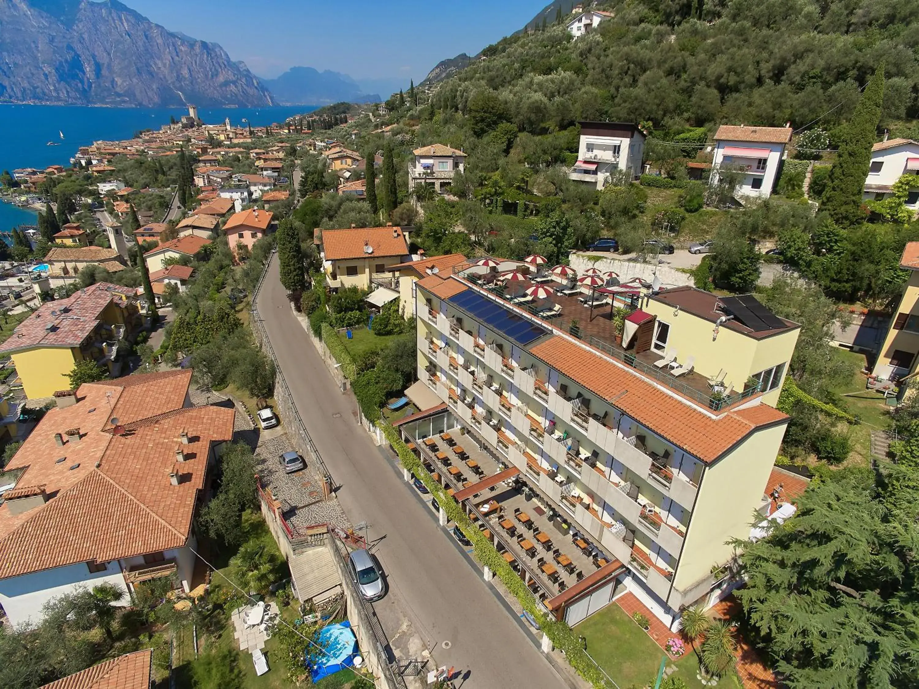 Property building, Bird's-eye View in Hotel Villa Smeralda