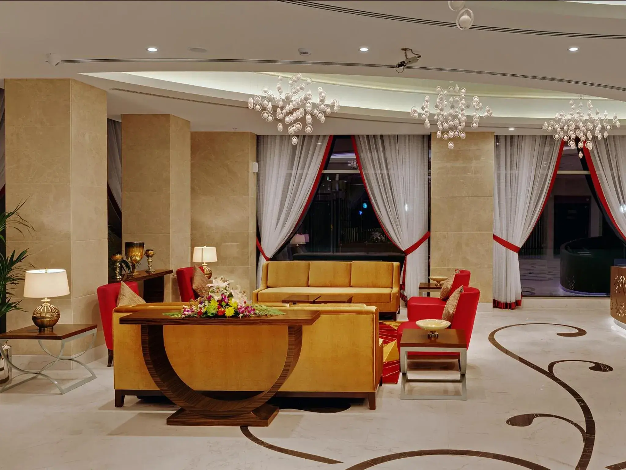 Lobby or reception, Lounge/Bar in Landmark Premier Hotel