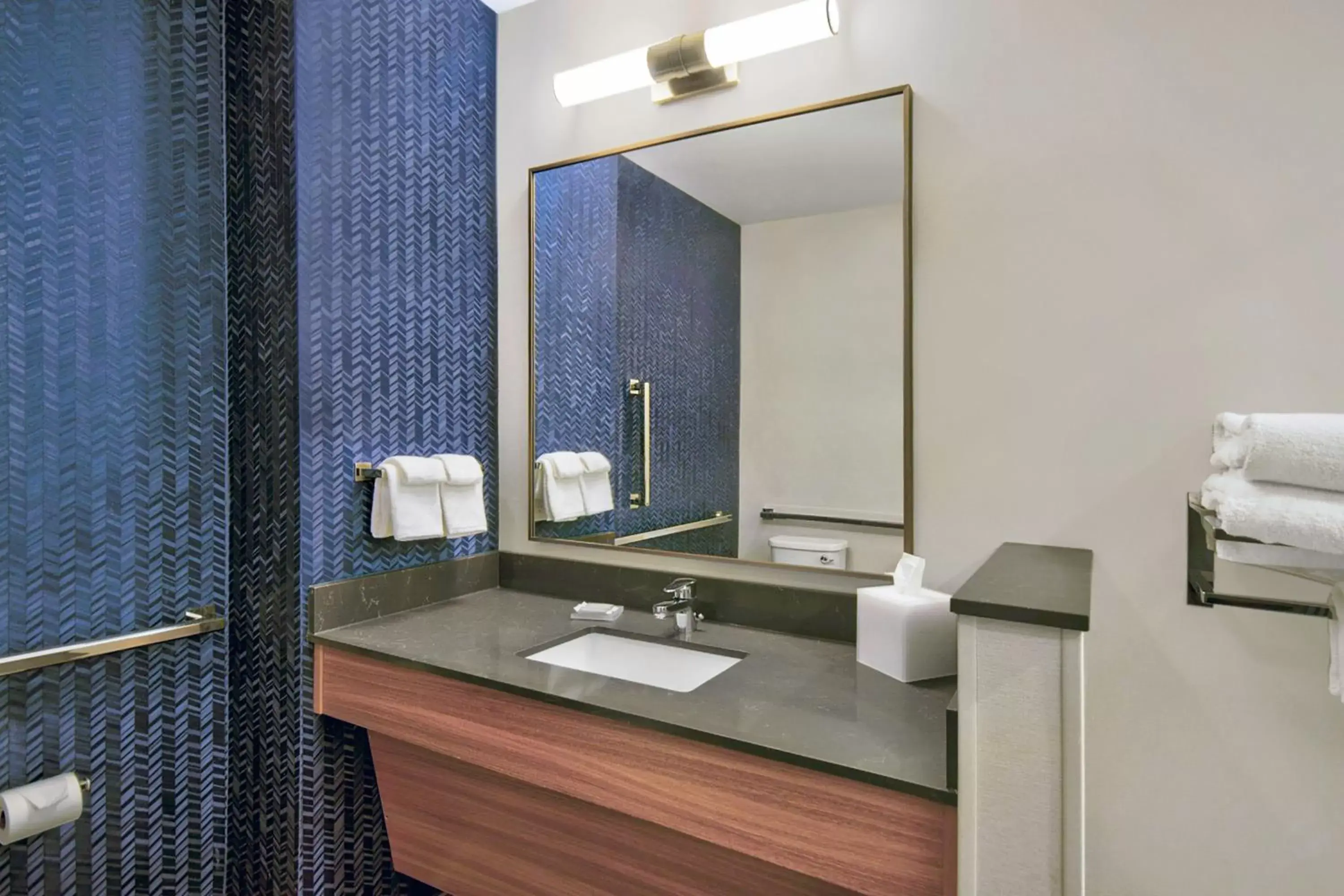 Bathroom in Fairfield by Marriott Inn & Suites Cincinnati North West Chester