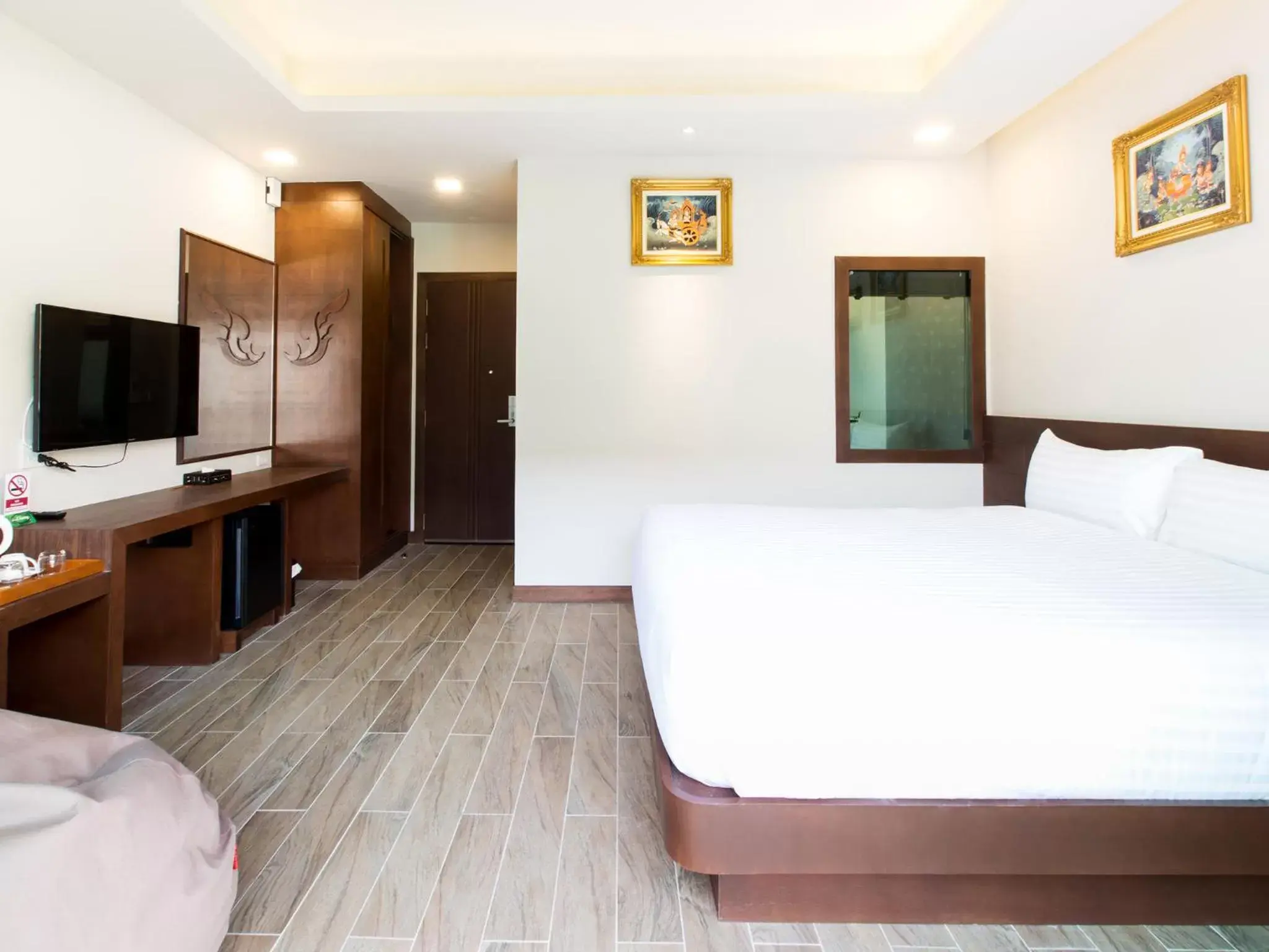Bedroom, Bed in The Agate Pattaya Boutique Resort