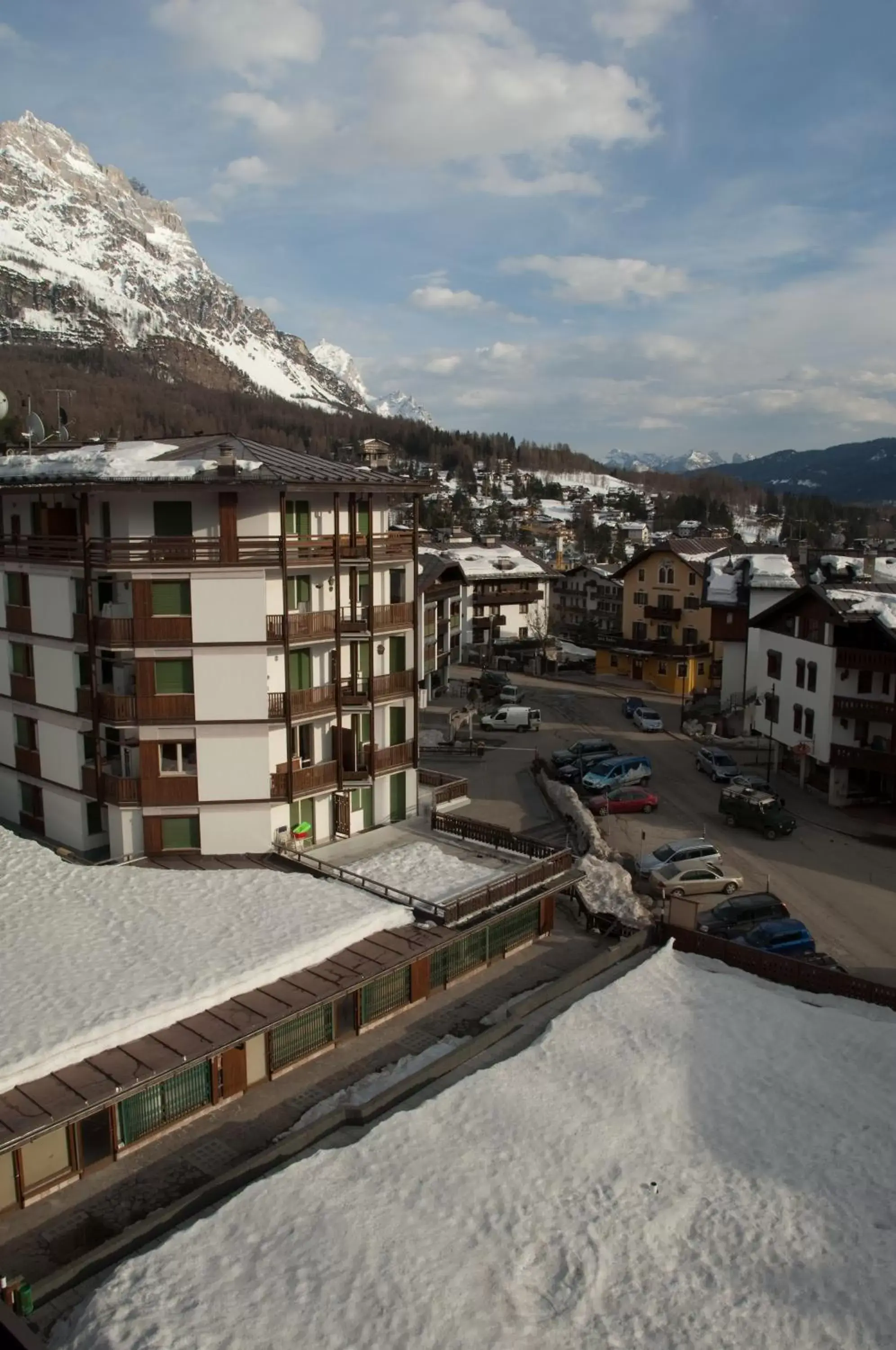 City view in Hotel Alaska Cortina