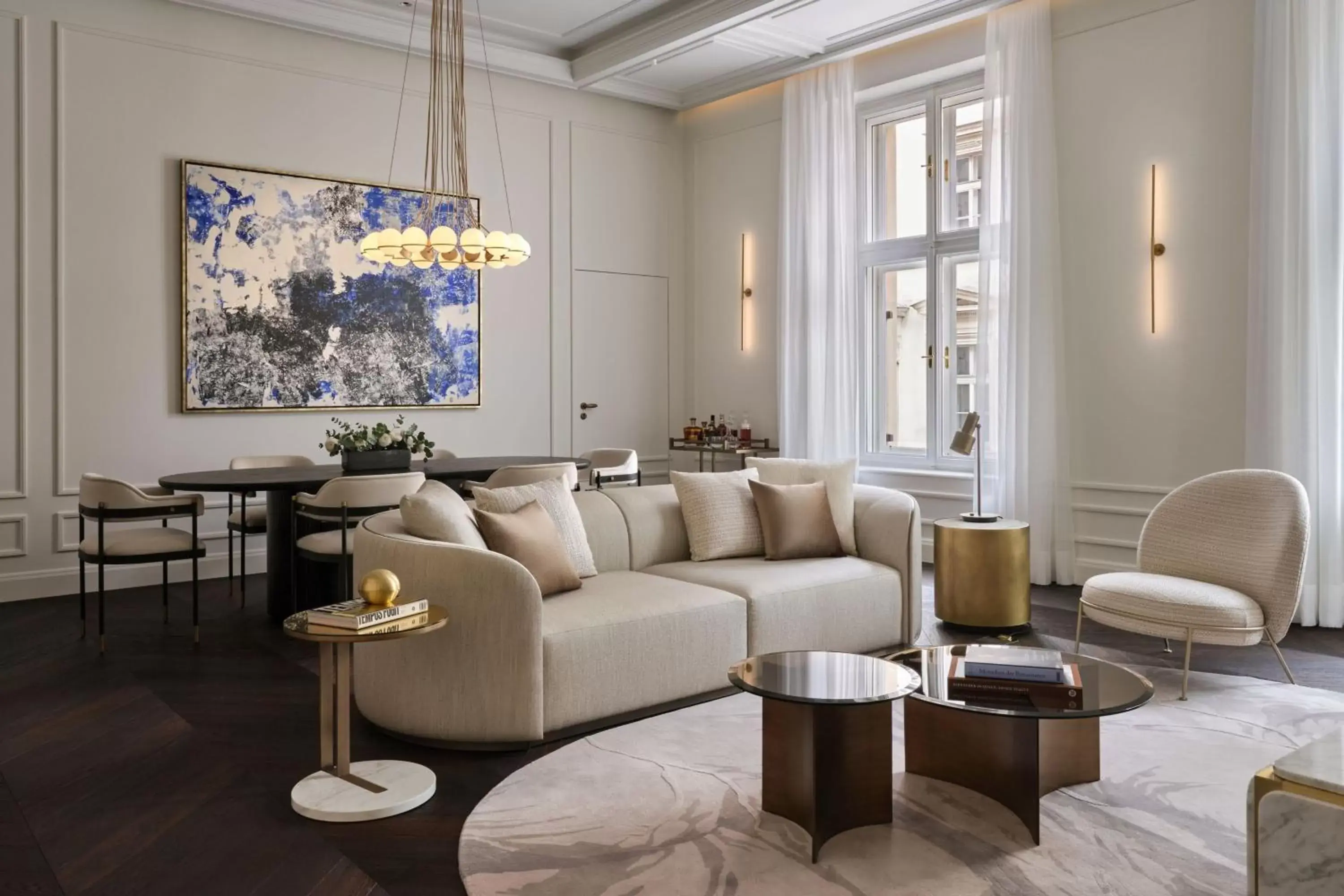 Living room, Lounge/Bar in The Ritz-Carlton, Vienna