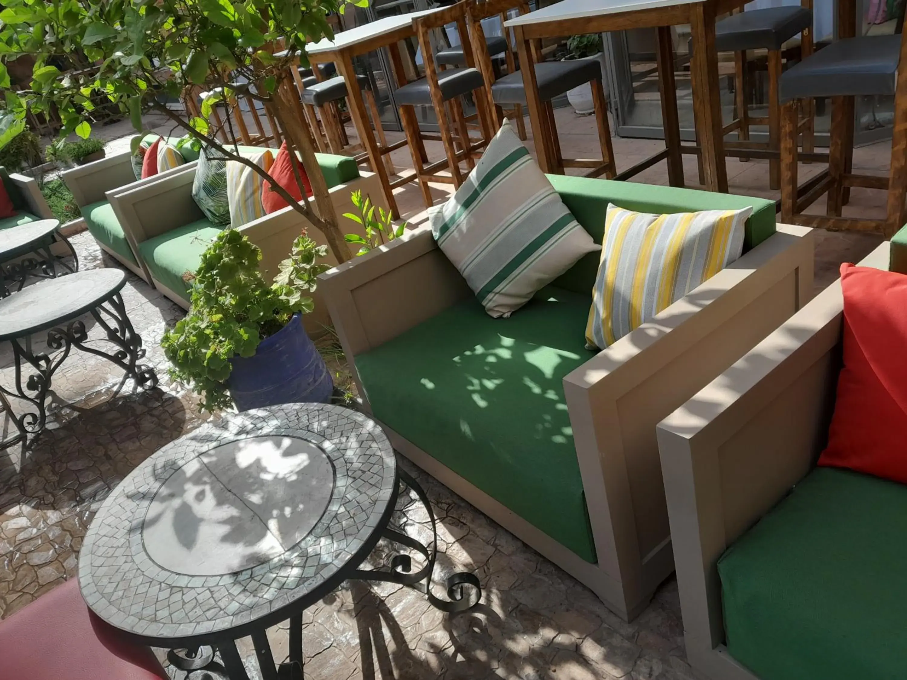 Seating area in Hotel Imperial Holiday