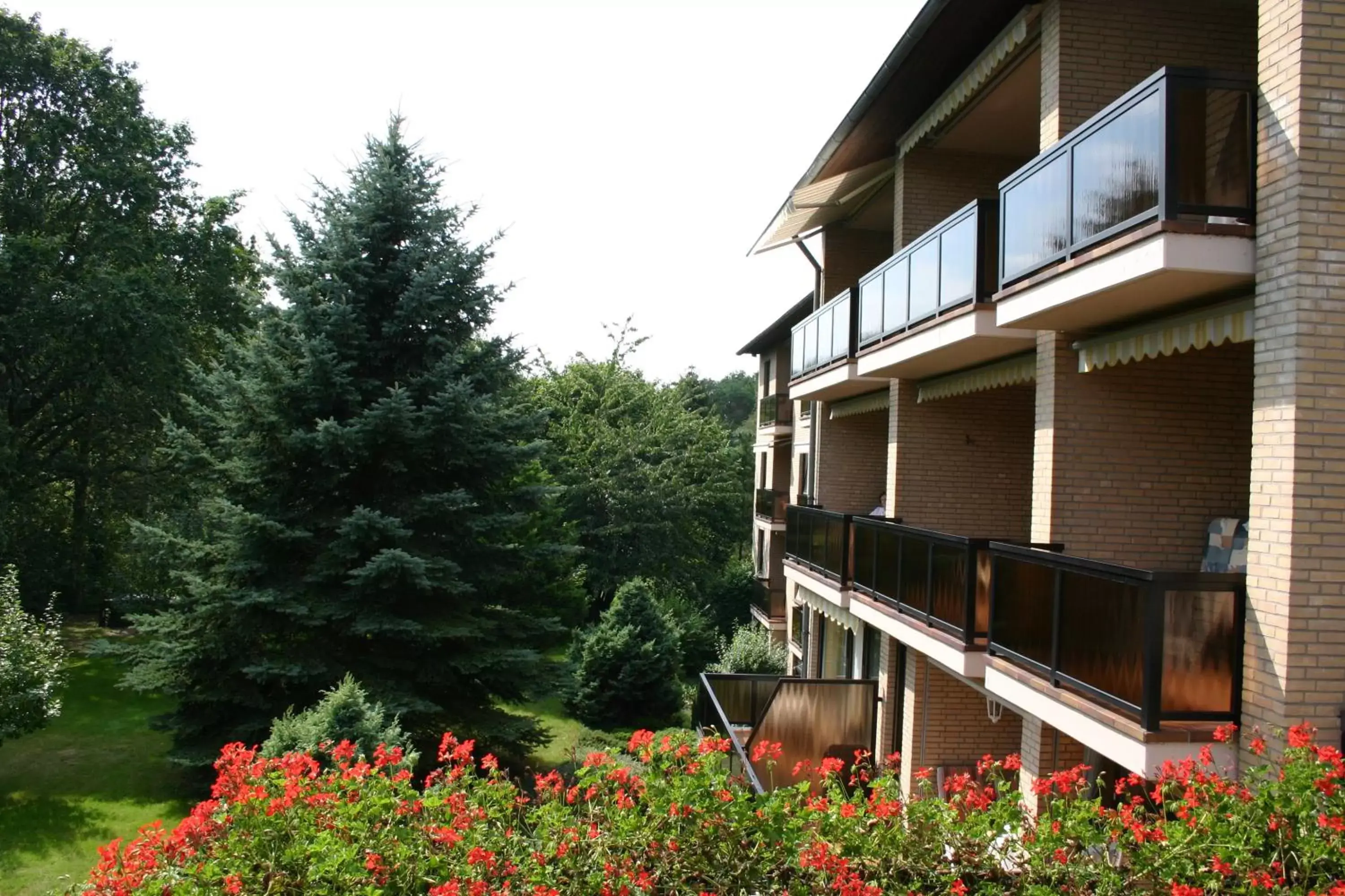 Garden, Property Building in Hotel Sonnenhügel