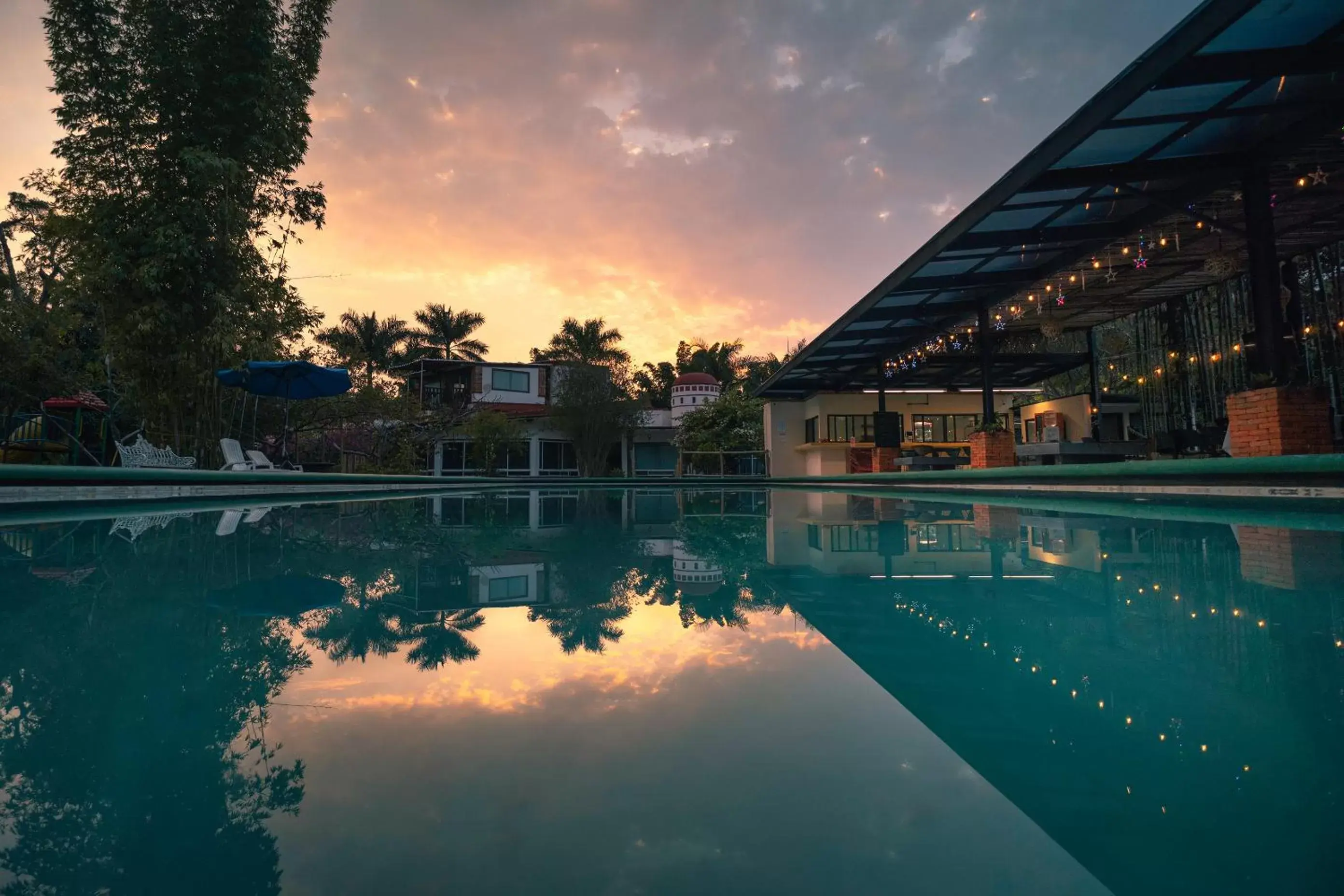 Swimming Pool in Hotel Quinta Moctezuma