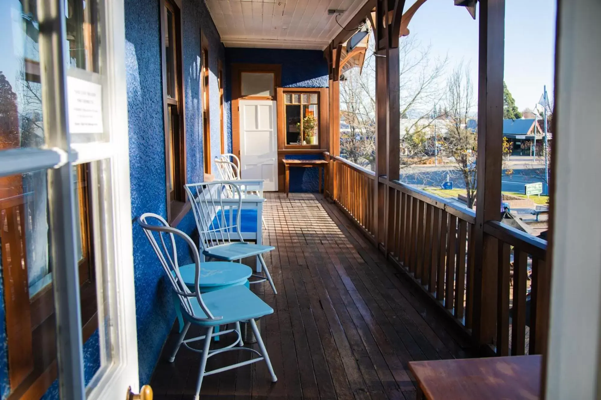 Patio, Balcony/Terrace in The Blue Pub