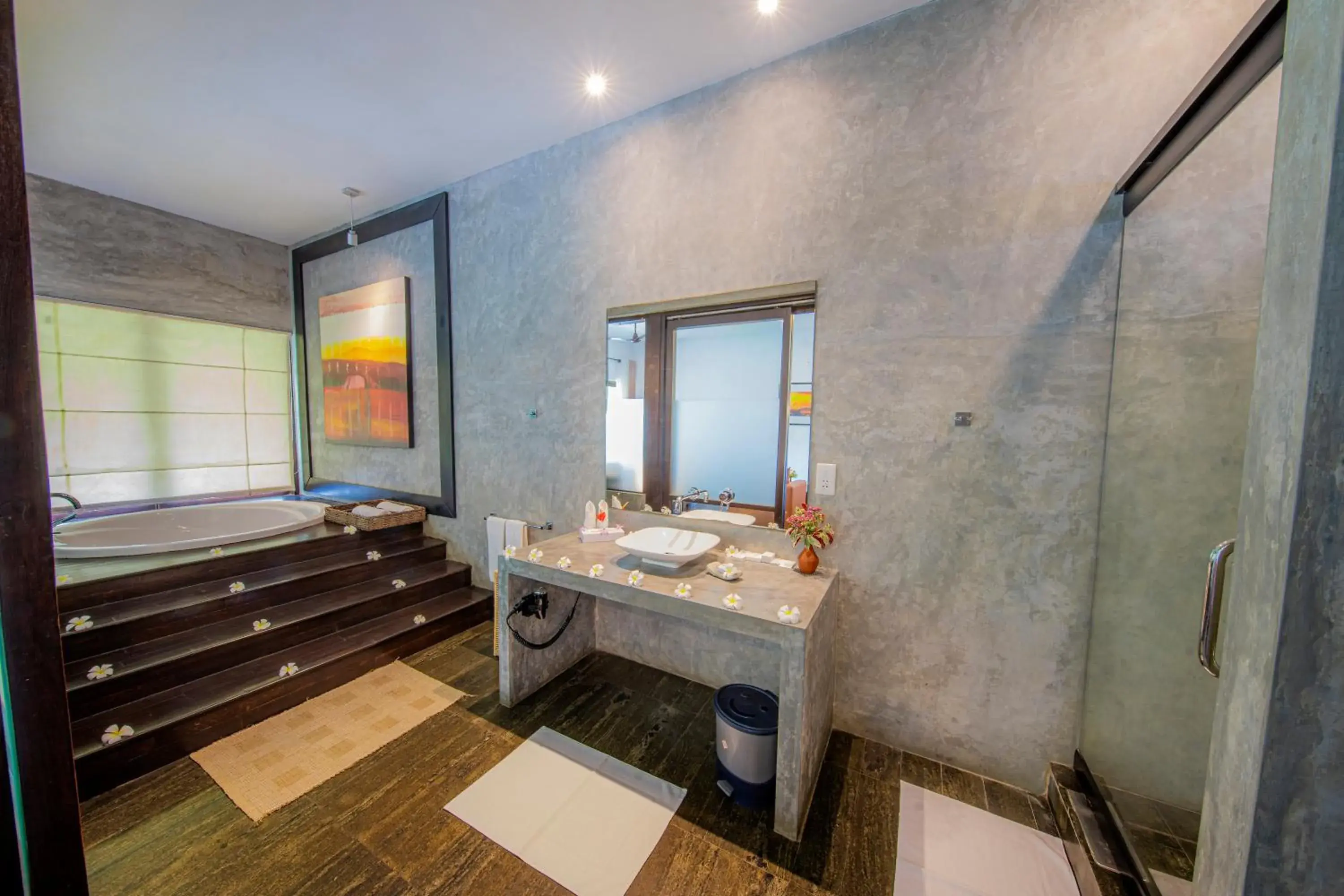 Bathroom in Temple Tree Resort & Spa