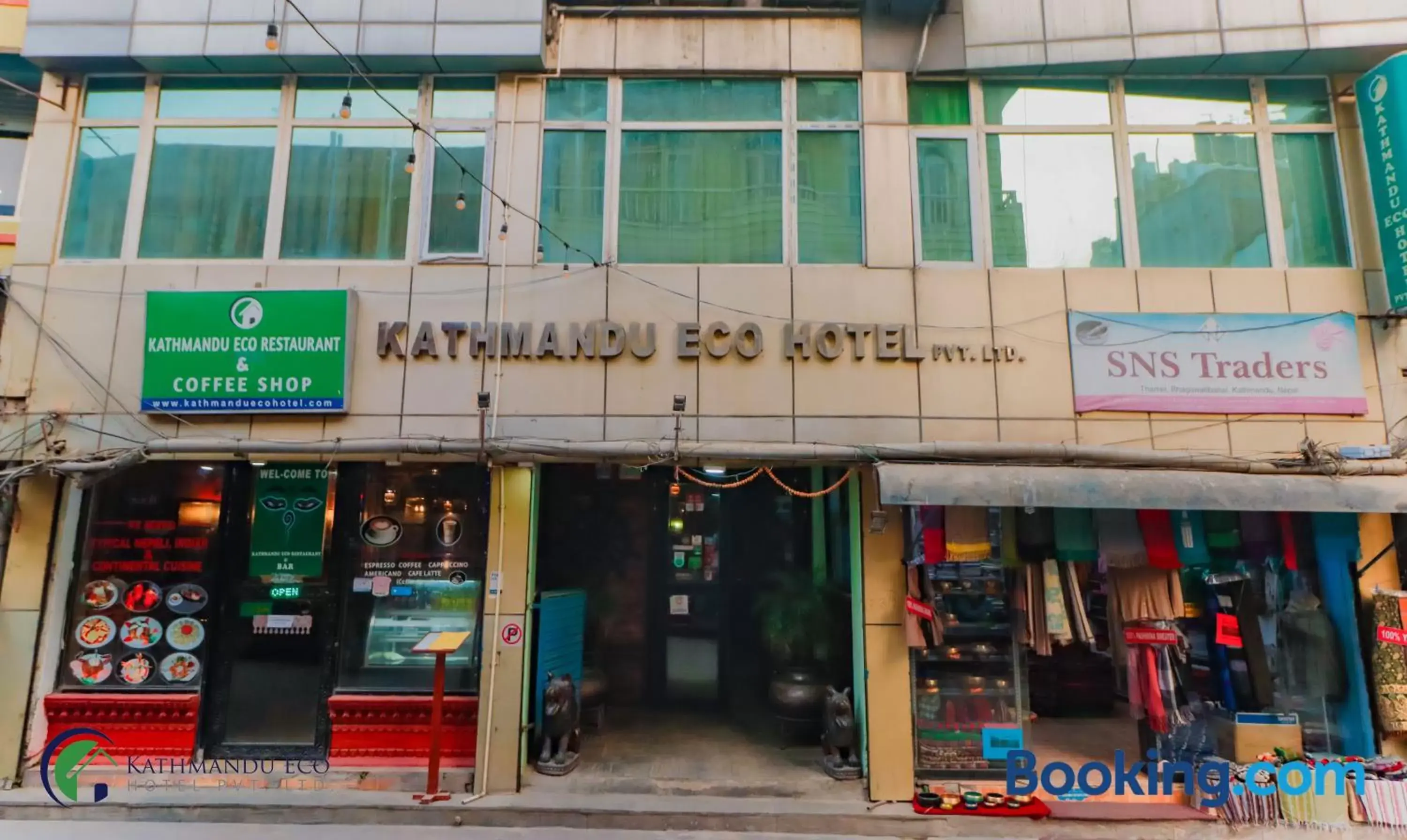 Property building in Kathmandu Eco Hotel Property building in Kathmandu Eco Hotel