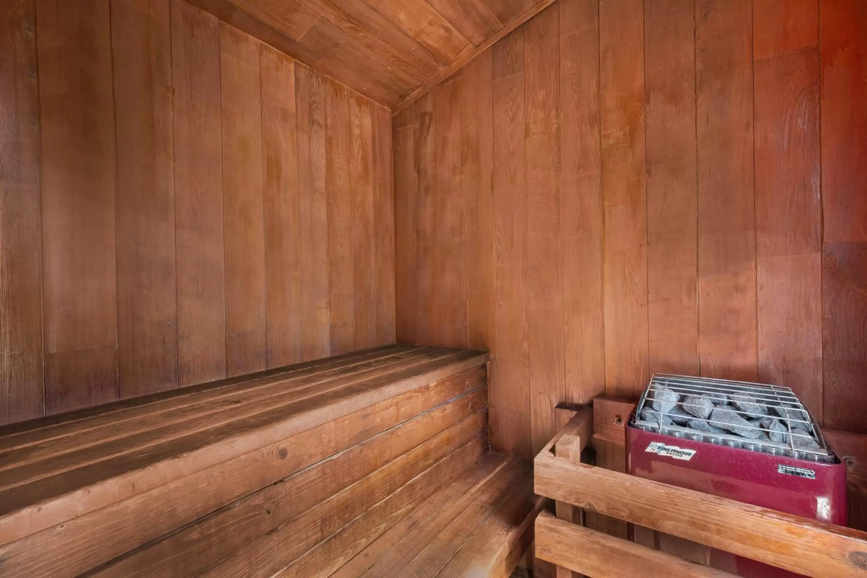Sauna in Timbers Motel
