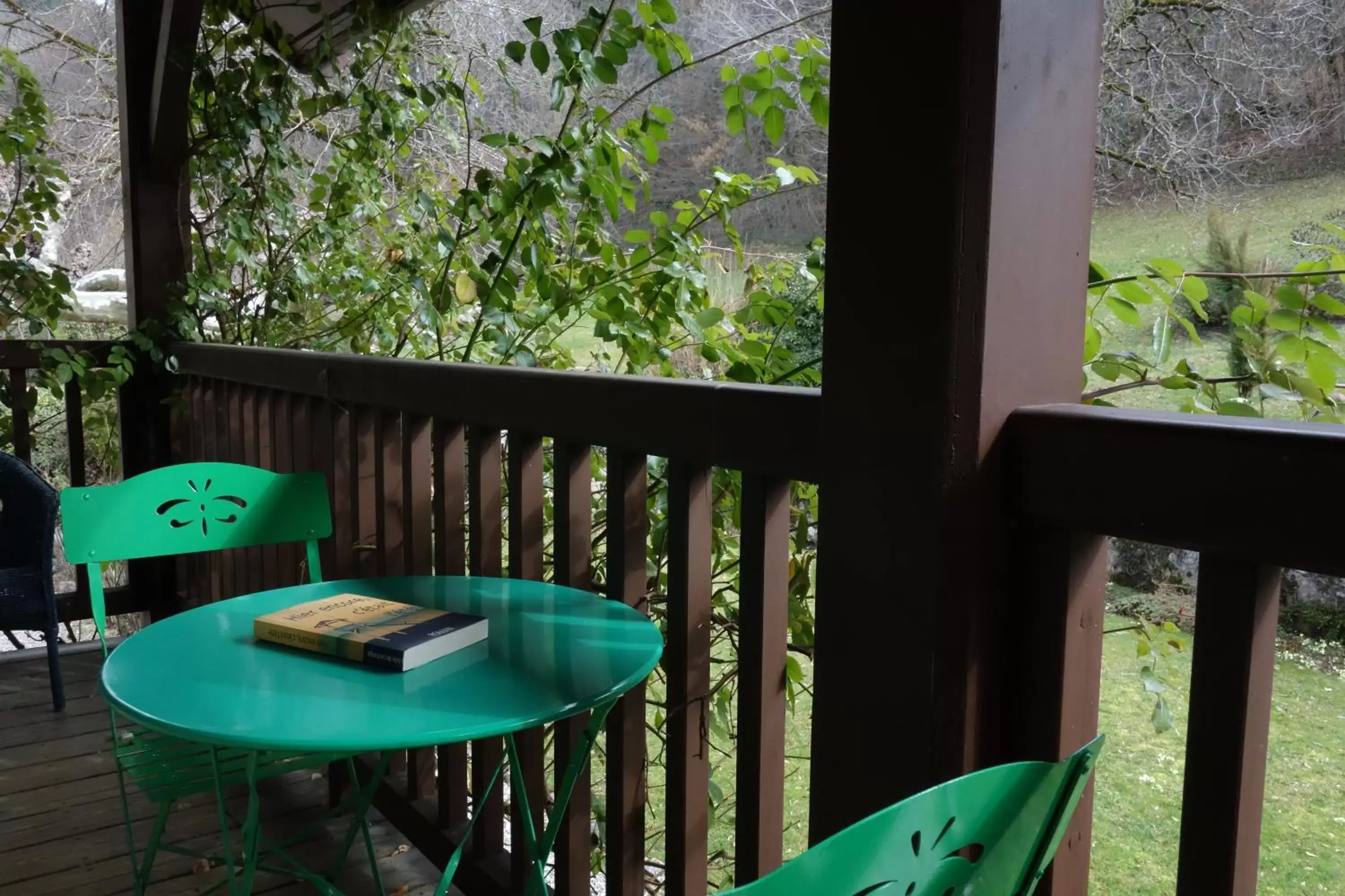 Balcony/Terrace in La Vallombreuse