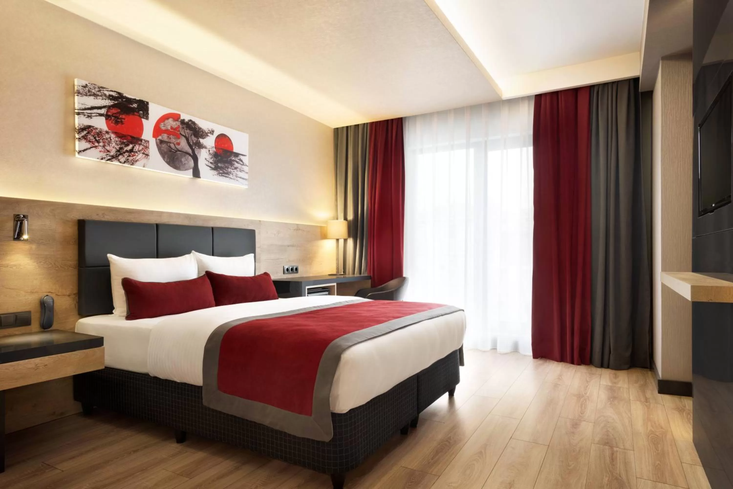 Photo of the whole room, Bed in Ramada Encore by Wyndham Gebze