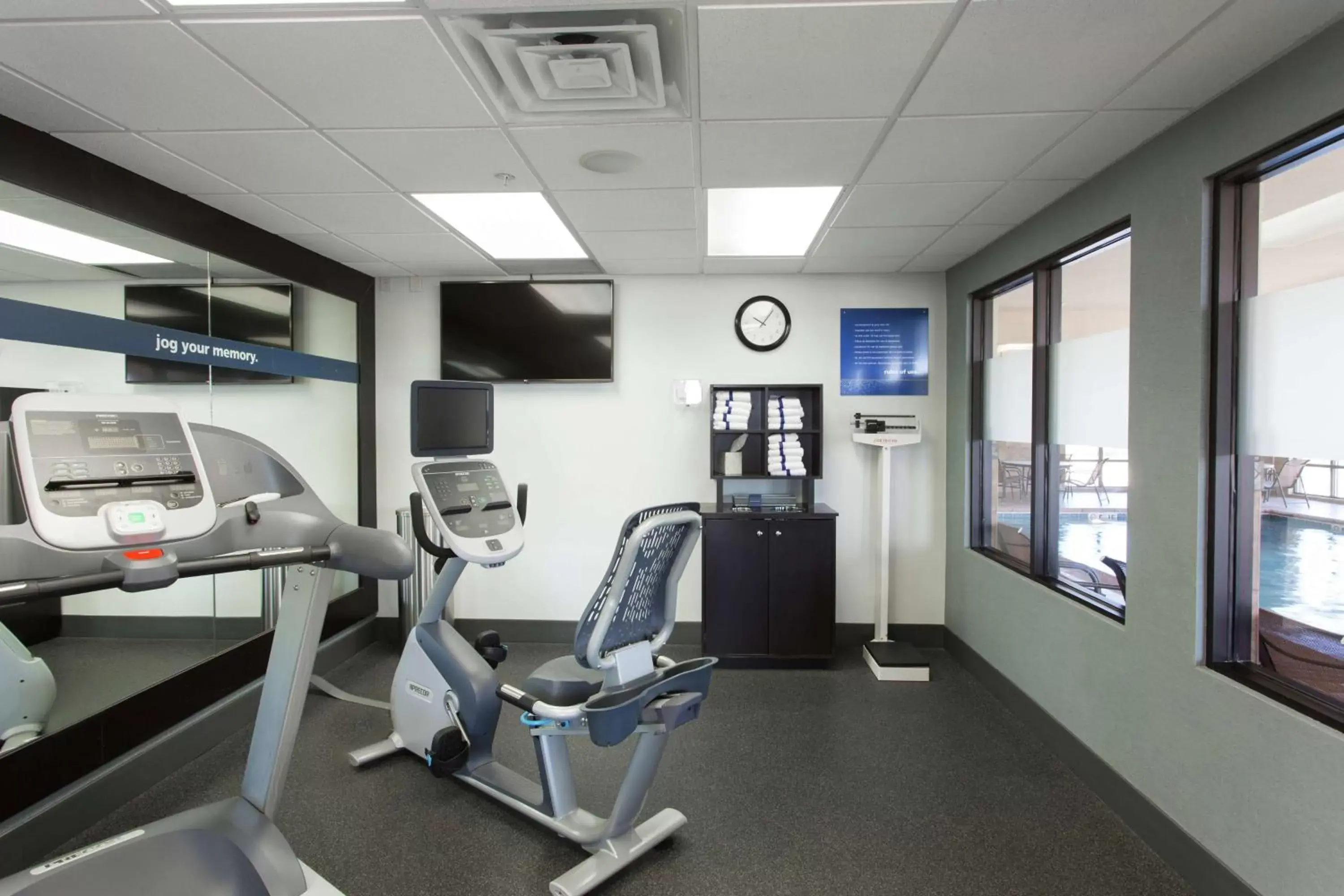 Fitness centre/facilities in Hampton Inn & Suites Ankeny Fitness centre/facilities in Hampton Inn & Suites Ankeny