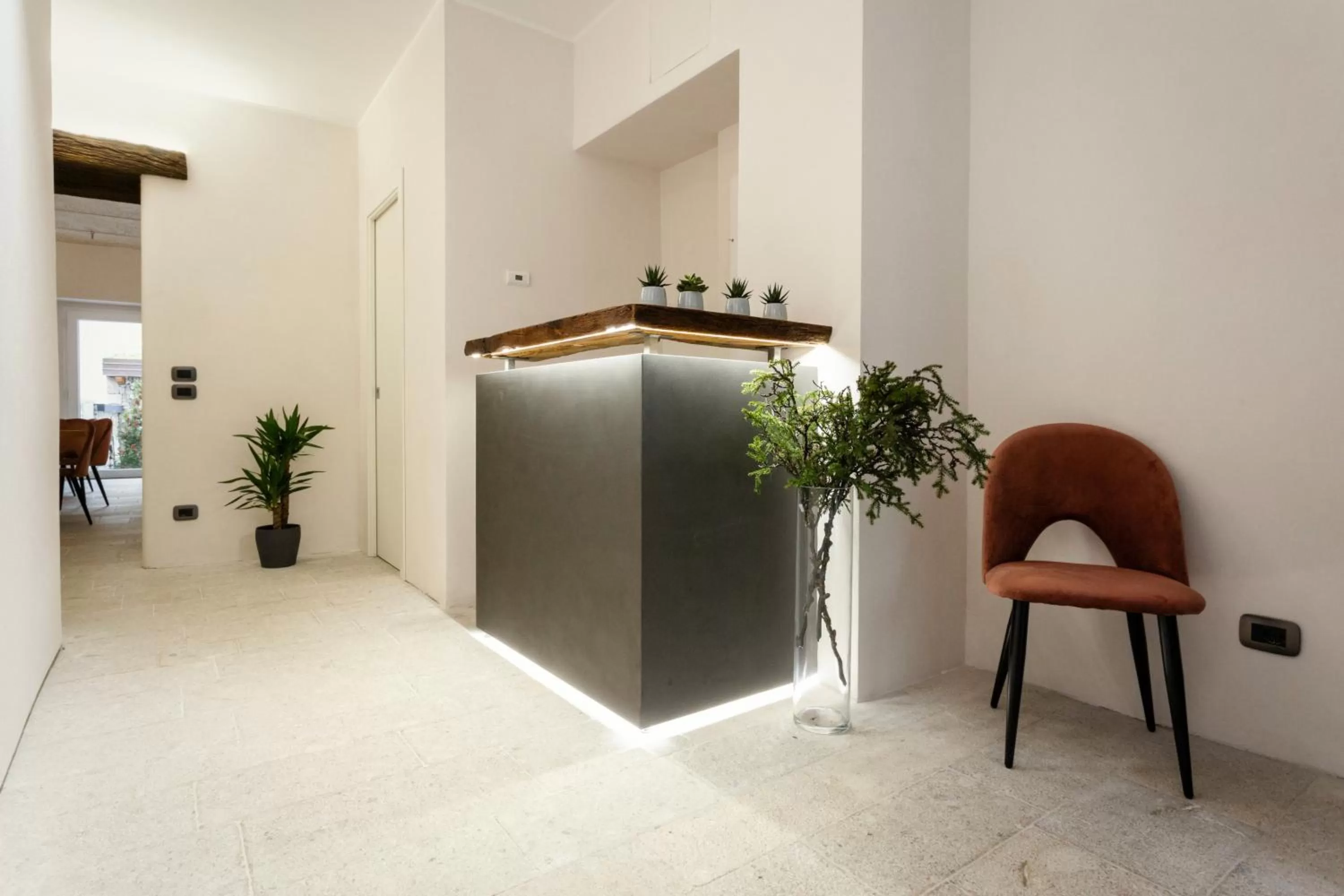 Lobby or reception in Garni il Concale