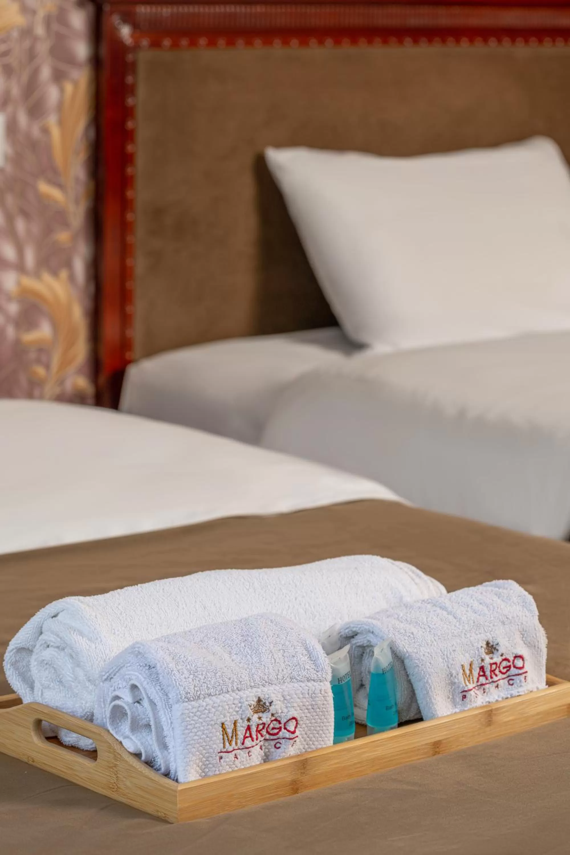 Bed in Margo Palace Hotel