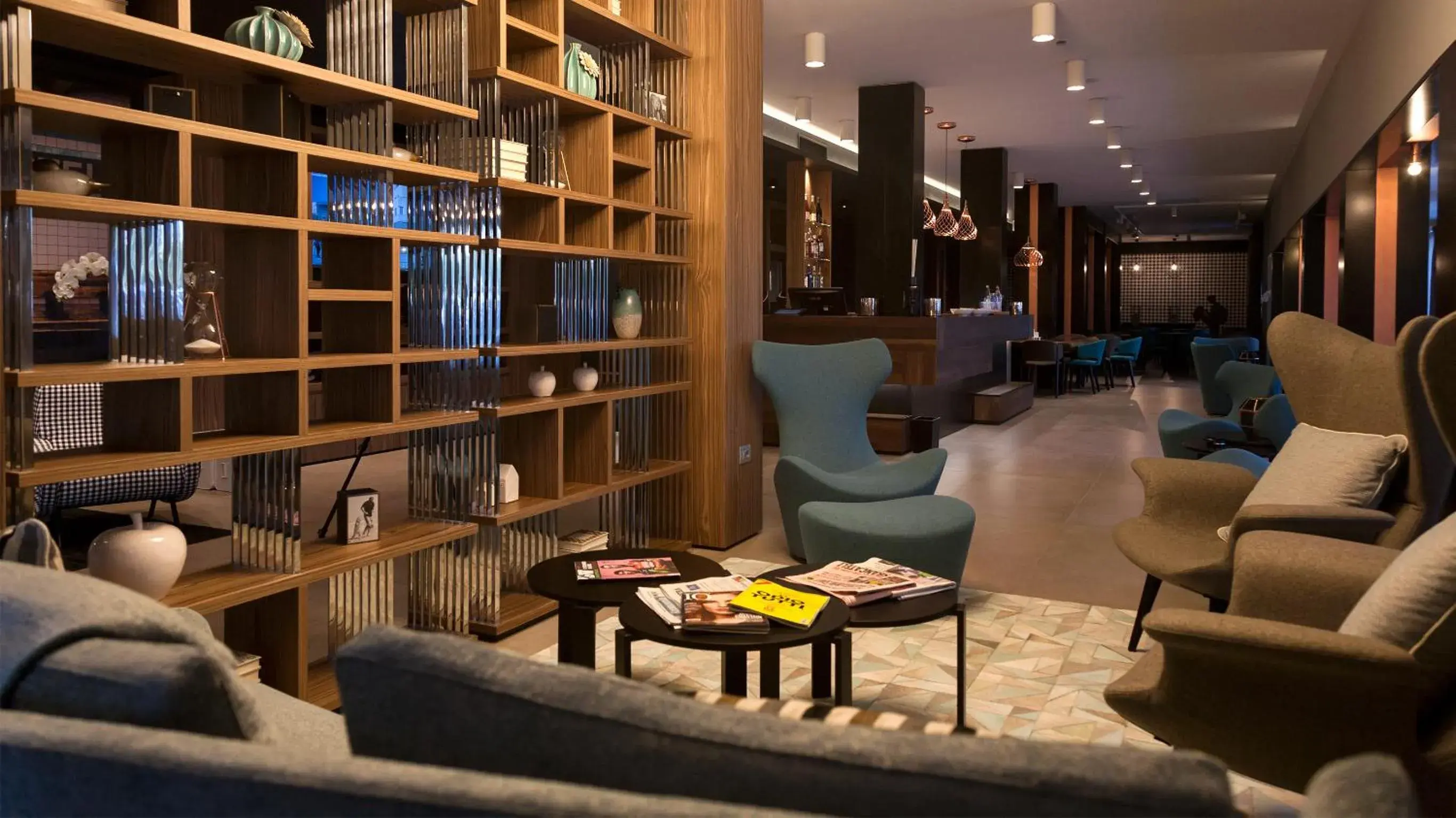 Lobby or reception, Lounge/Bar in G Hotel Pescara