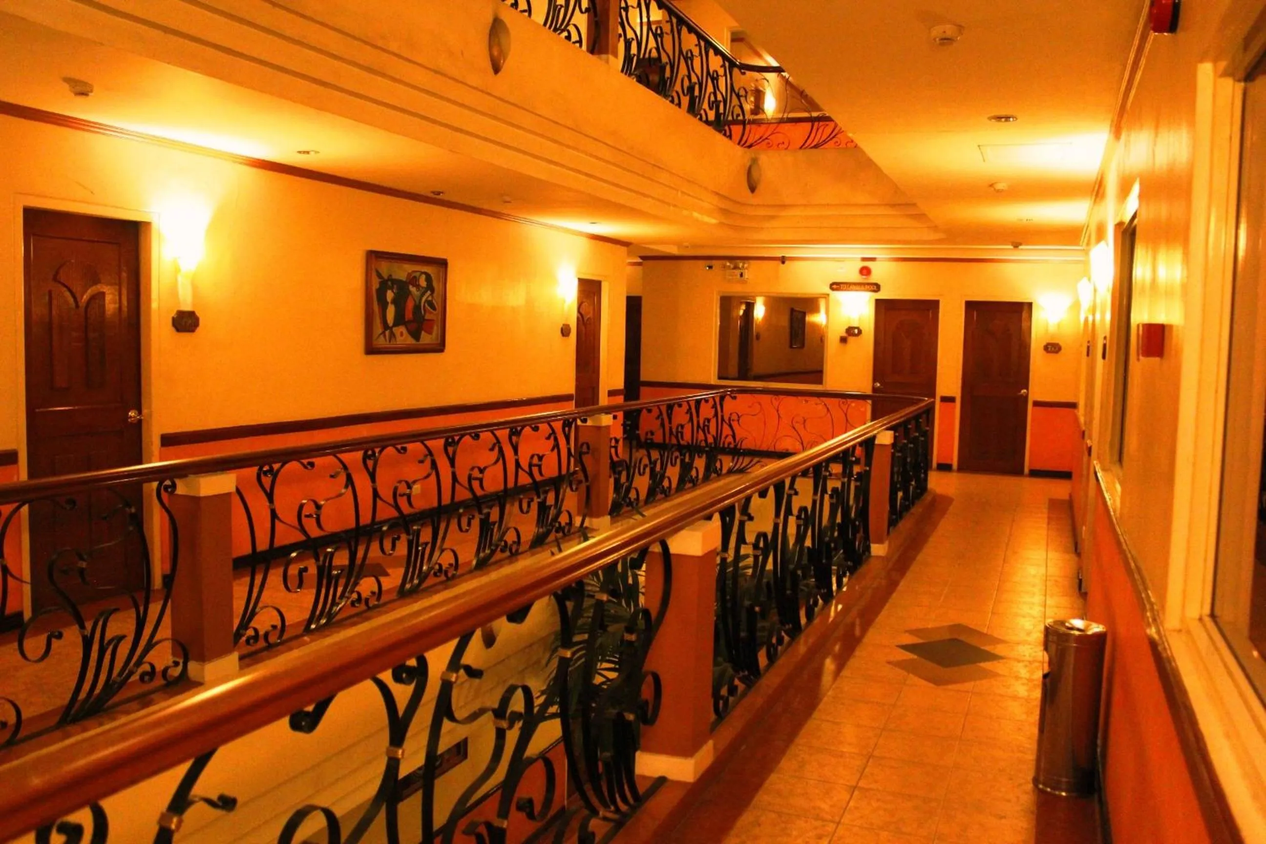 Decorative detail in Pacific Breeze Hotel and Resort