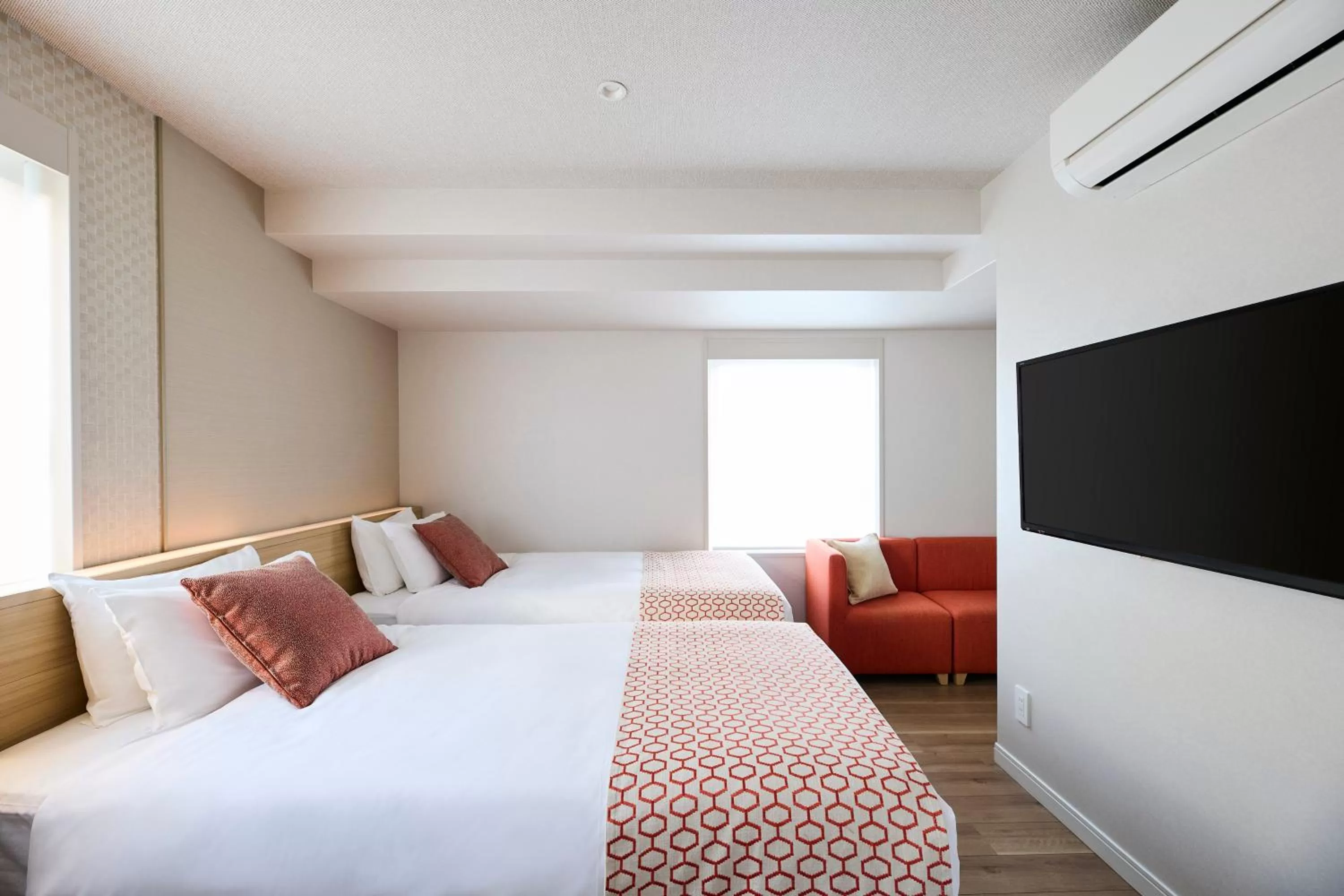 Bed in RIHGA Place Kyoto Shijo Karasuma