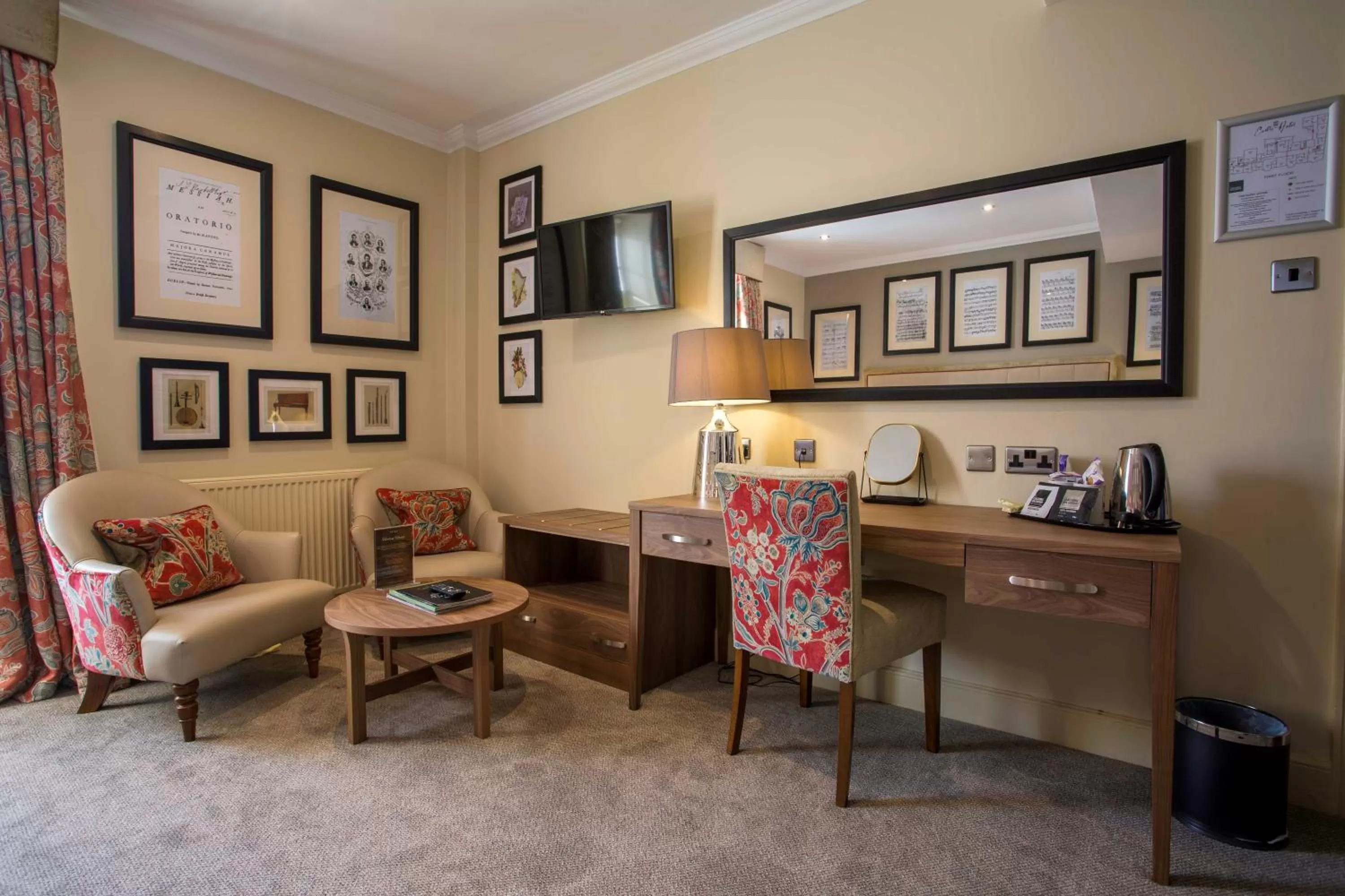 Decorative detail in The Castle Hotel, Conwy, North Wales - The Coaching Inn Group