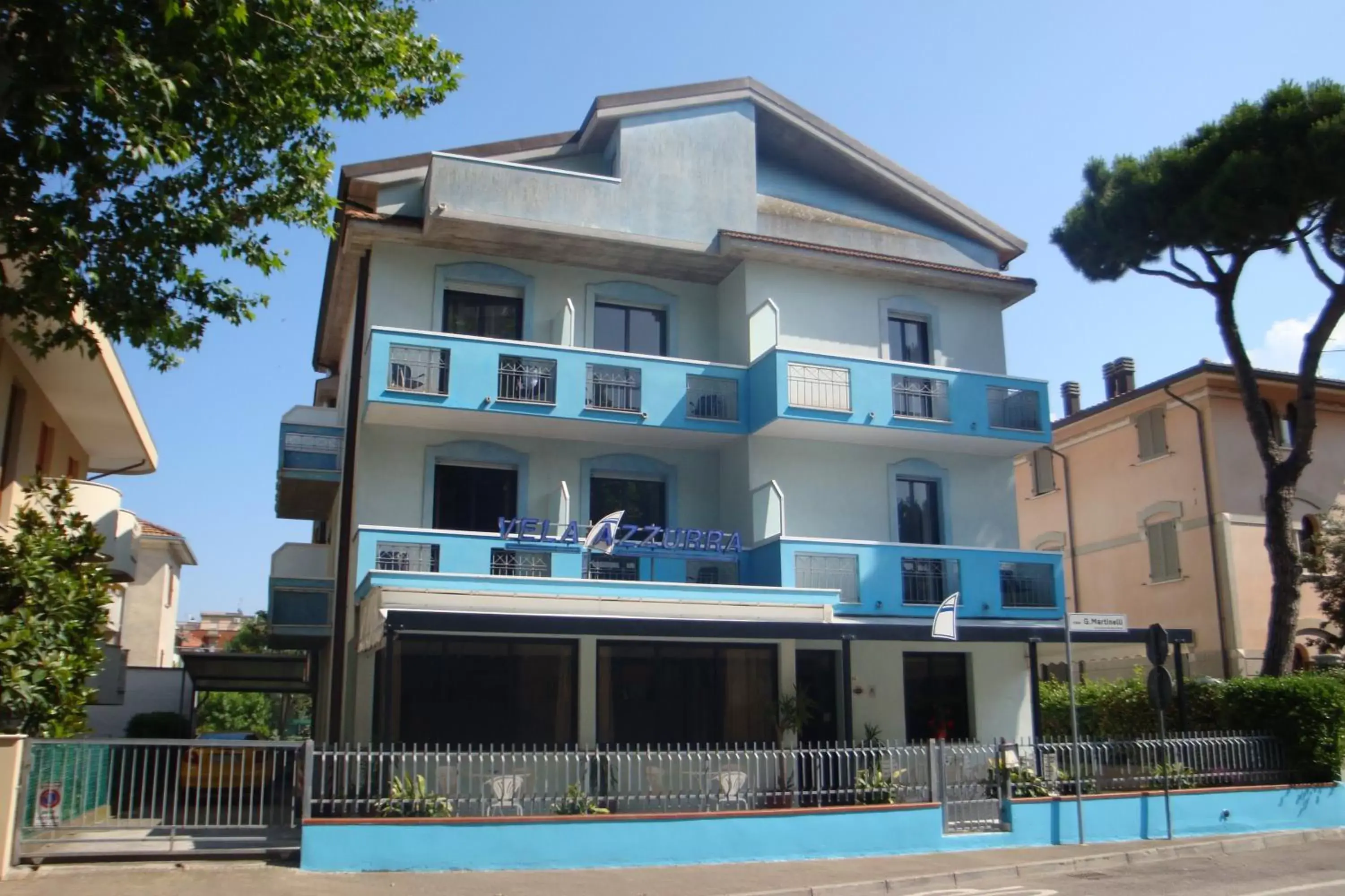 Property Building in Hotel Vela Azzurra
