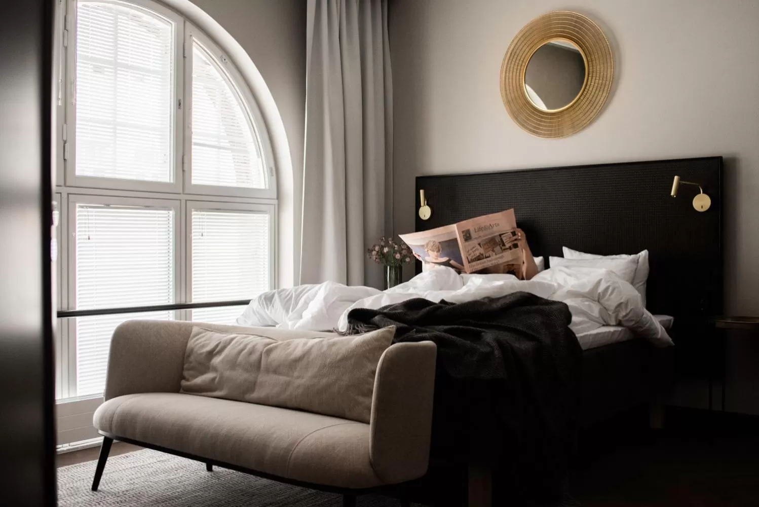 Bed in Bob W Helsinki Katajanokka