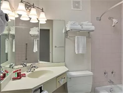 Bathroom in Ramada by Wyndham Grayling Hotel & Conference Center