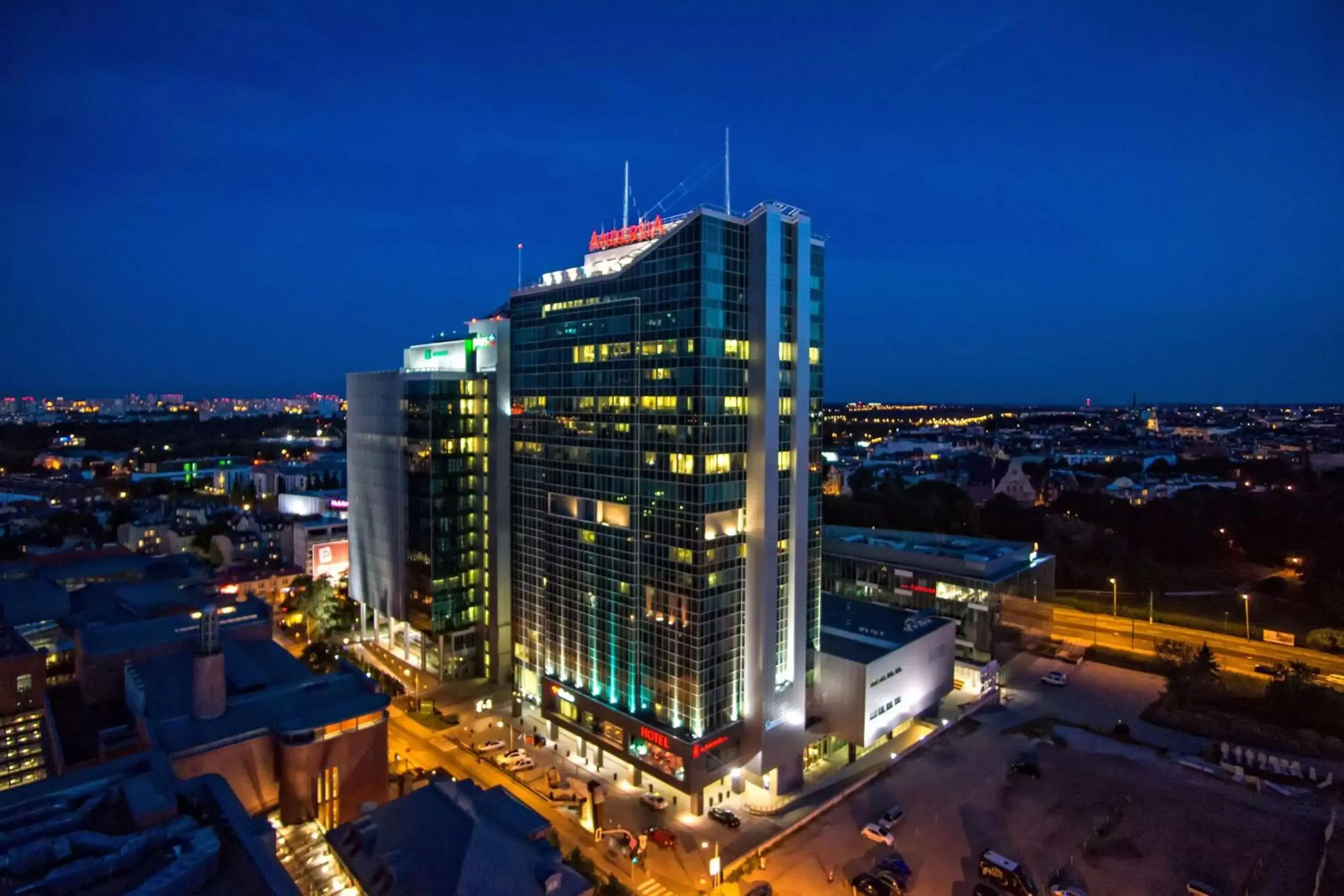 Property building in Andersia Hotel & Spa Poznan, a member of Radisson Individuals